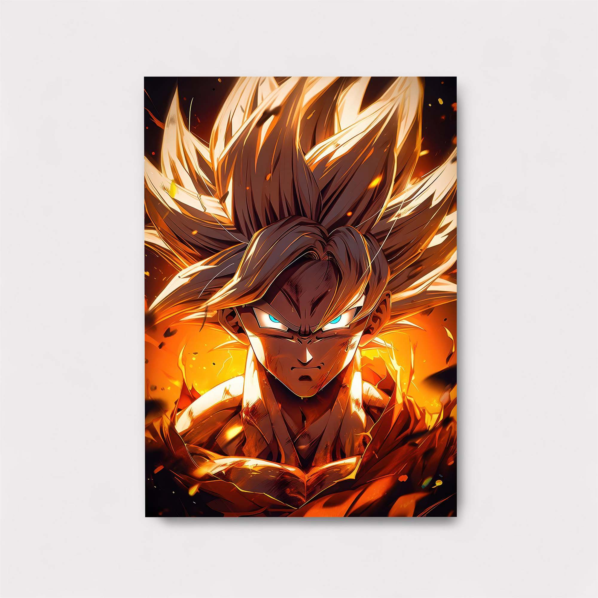 Goku Fiery Safe Wall Magnetic / M