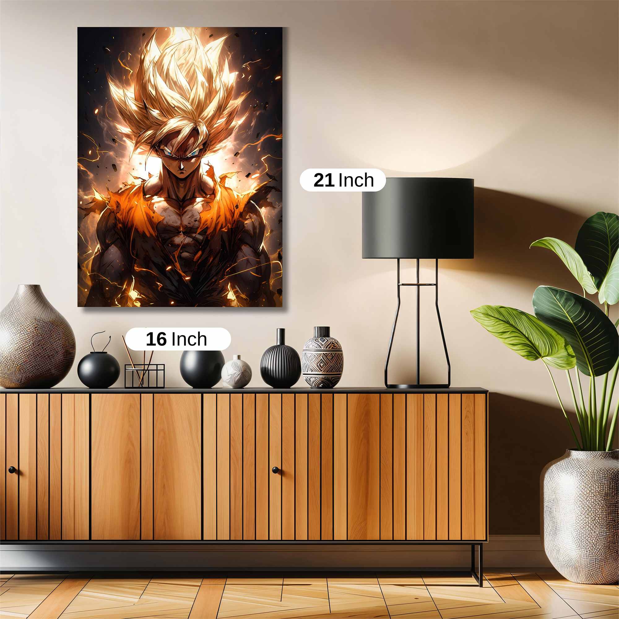 Goku Radiance Safe Wall Magnetic / M