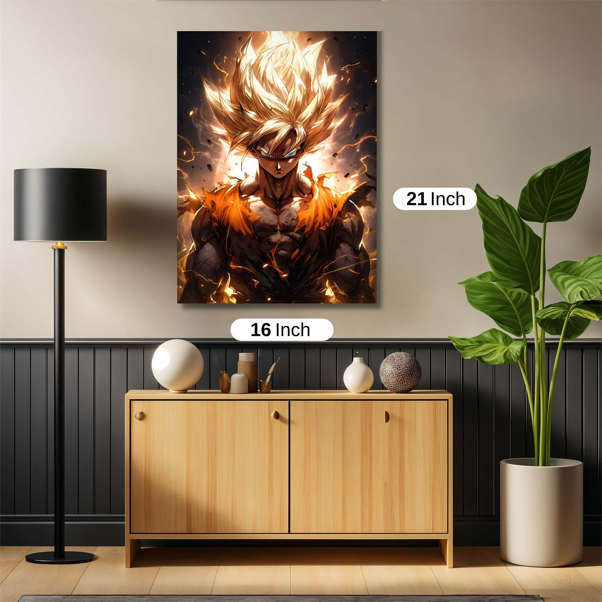 Goku Radiance Safe Wall Magnetic / M