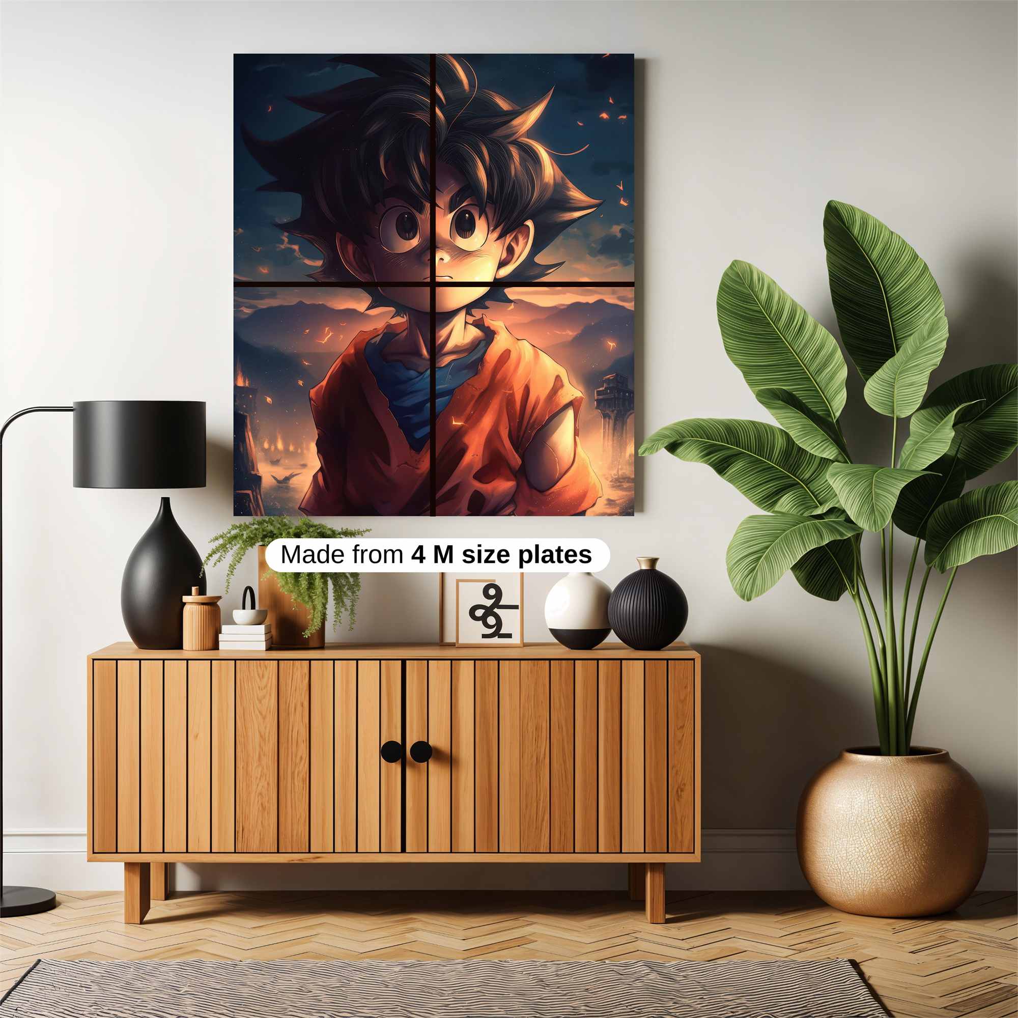 Goku Determined Safe Wall Magnetic / M