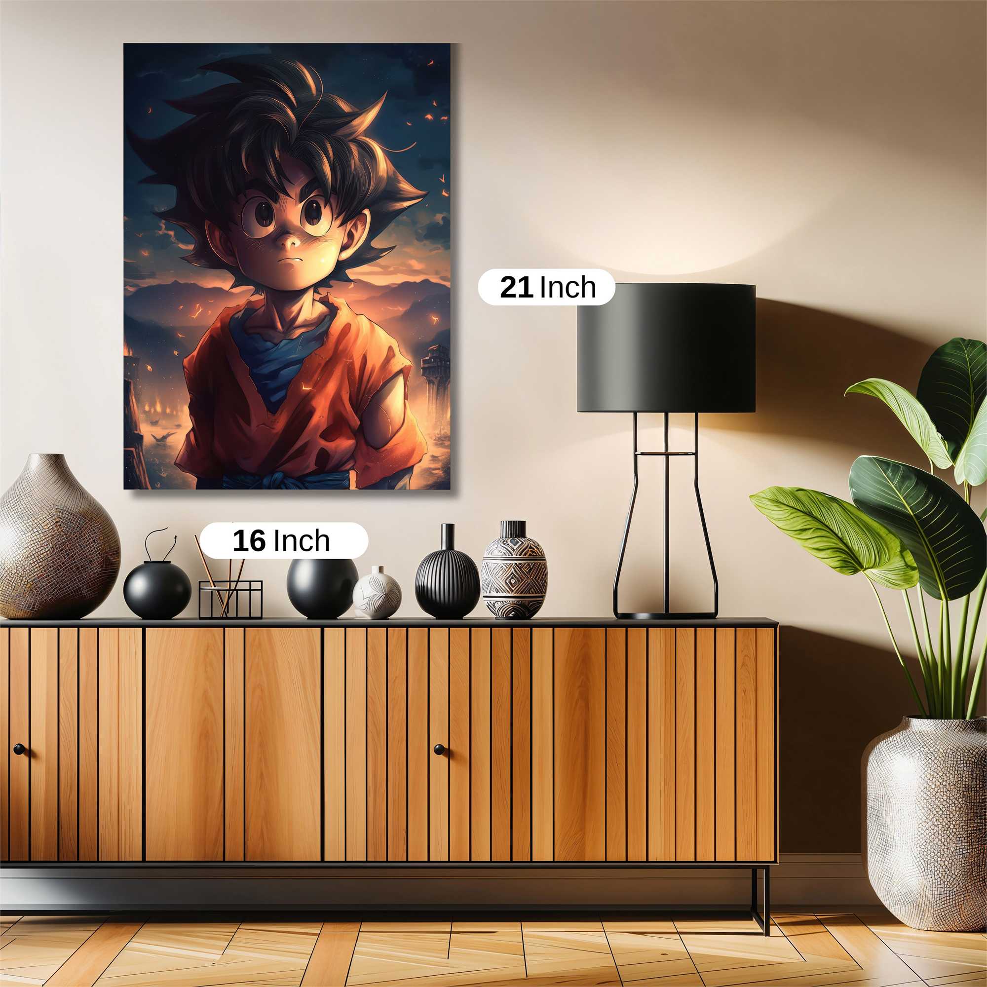 Goku Determined Safe Wall Magnetic / M