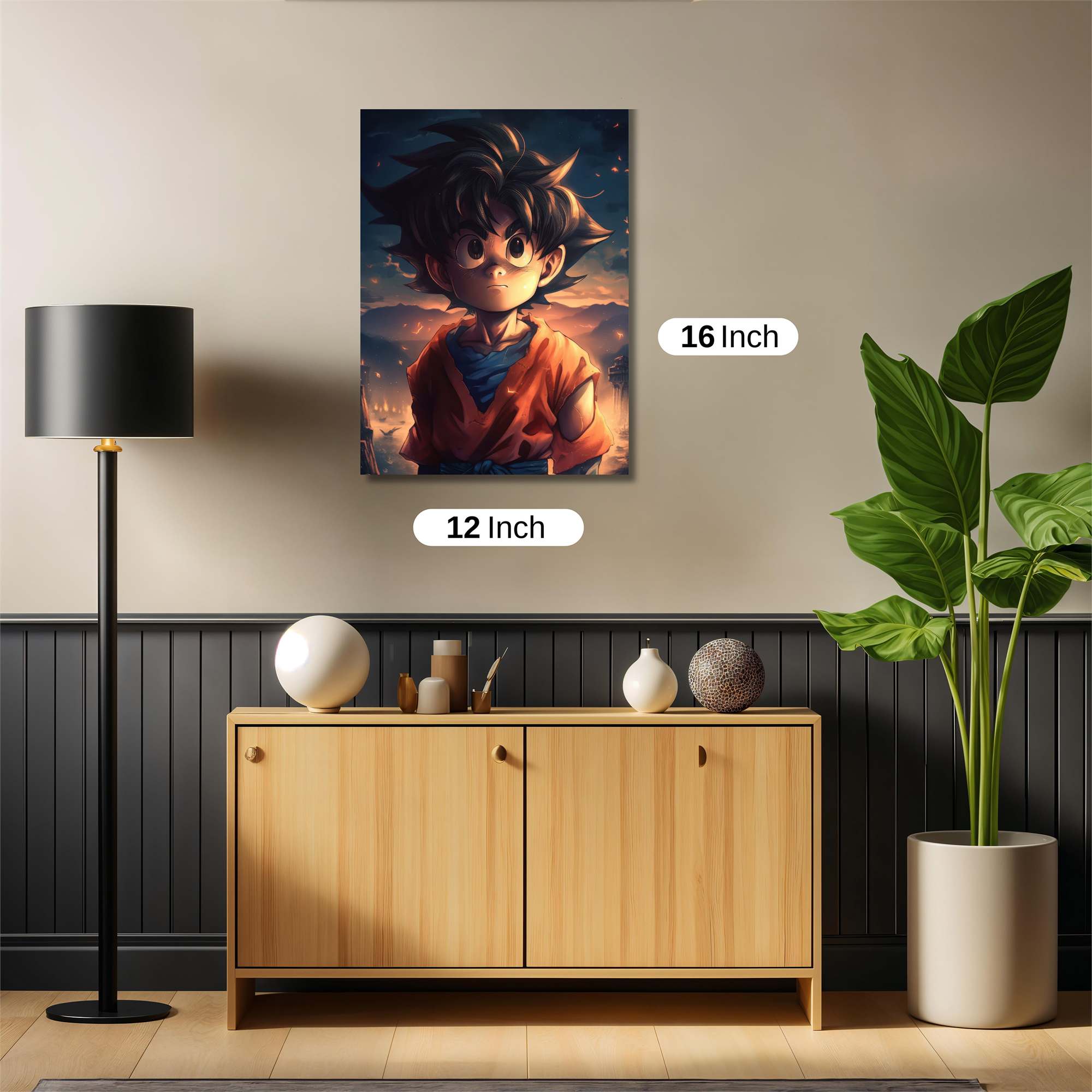 Goku Determined Safe Wall Magnetic / M