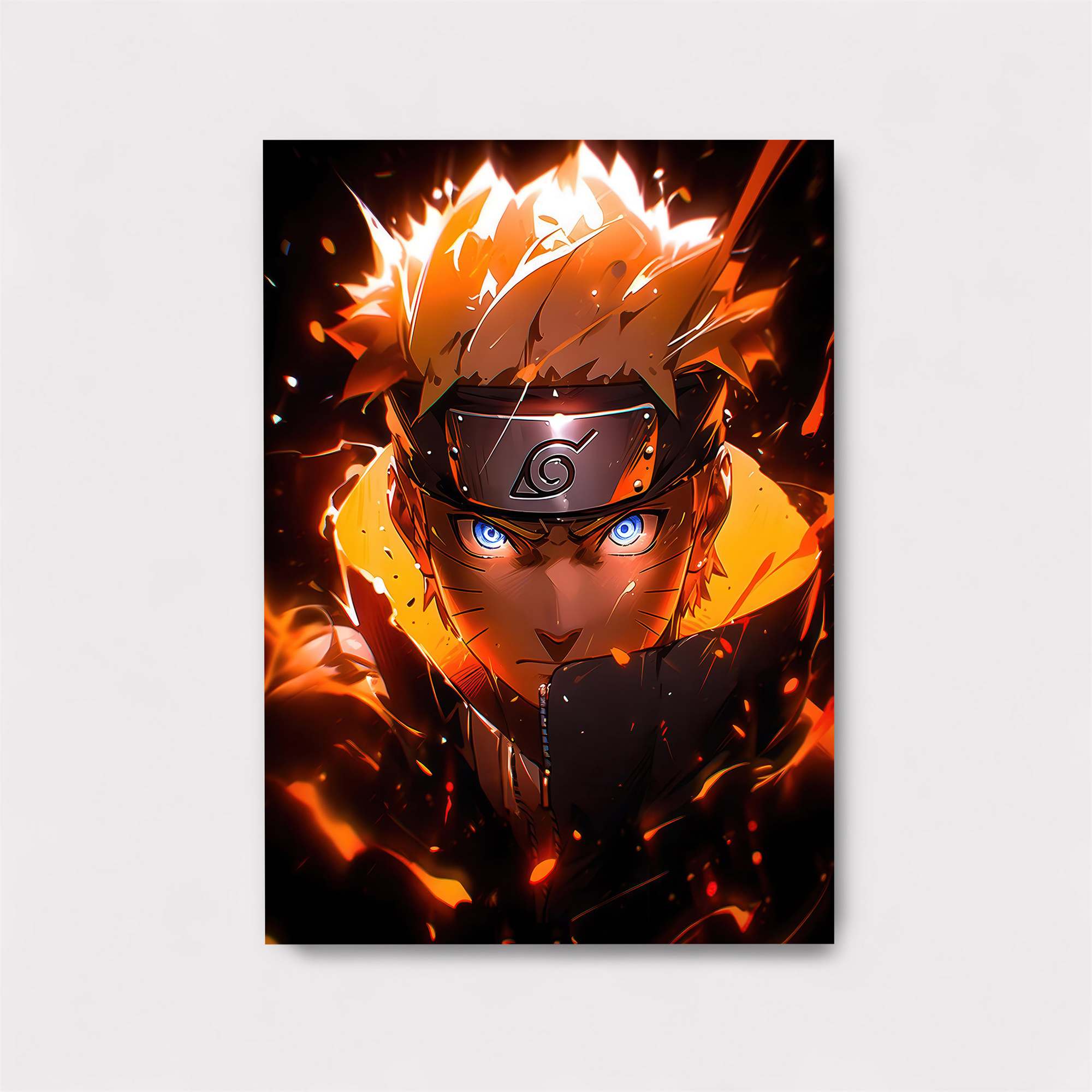 Naruto Ignited Safe Wall Magnetic / M