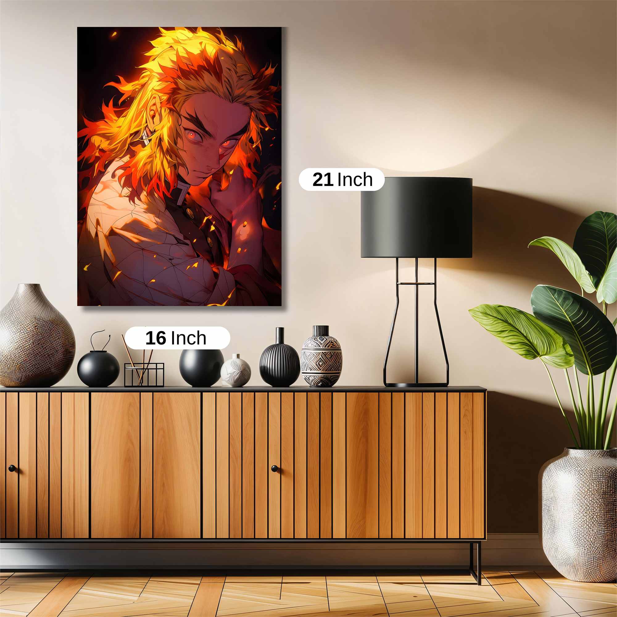 Rengoku Blaze Safe Wall Magnetic / M