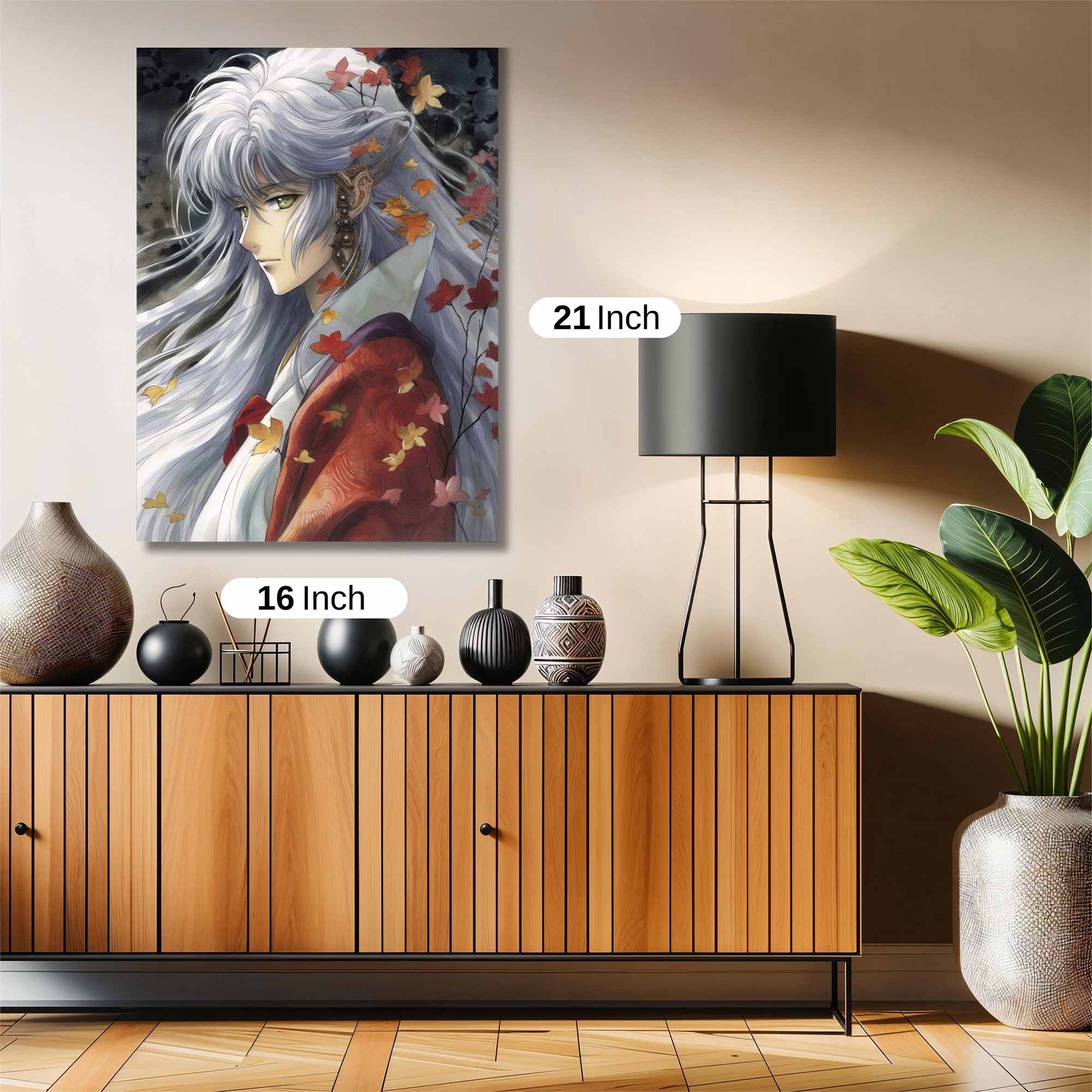 Sesshomaru Serene Safe Wall Magnetic / M