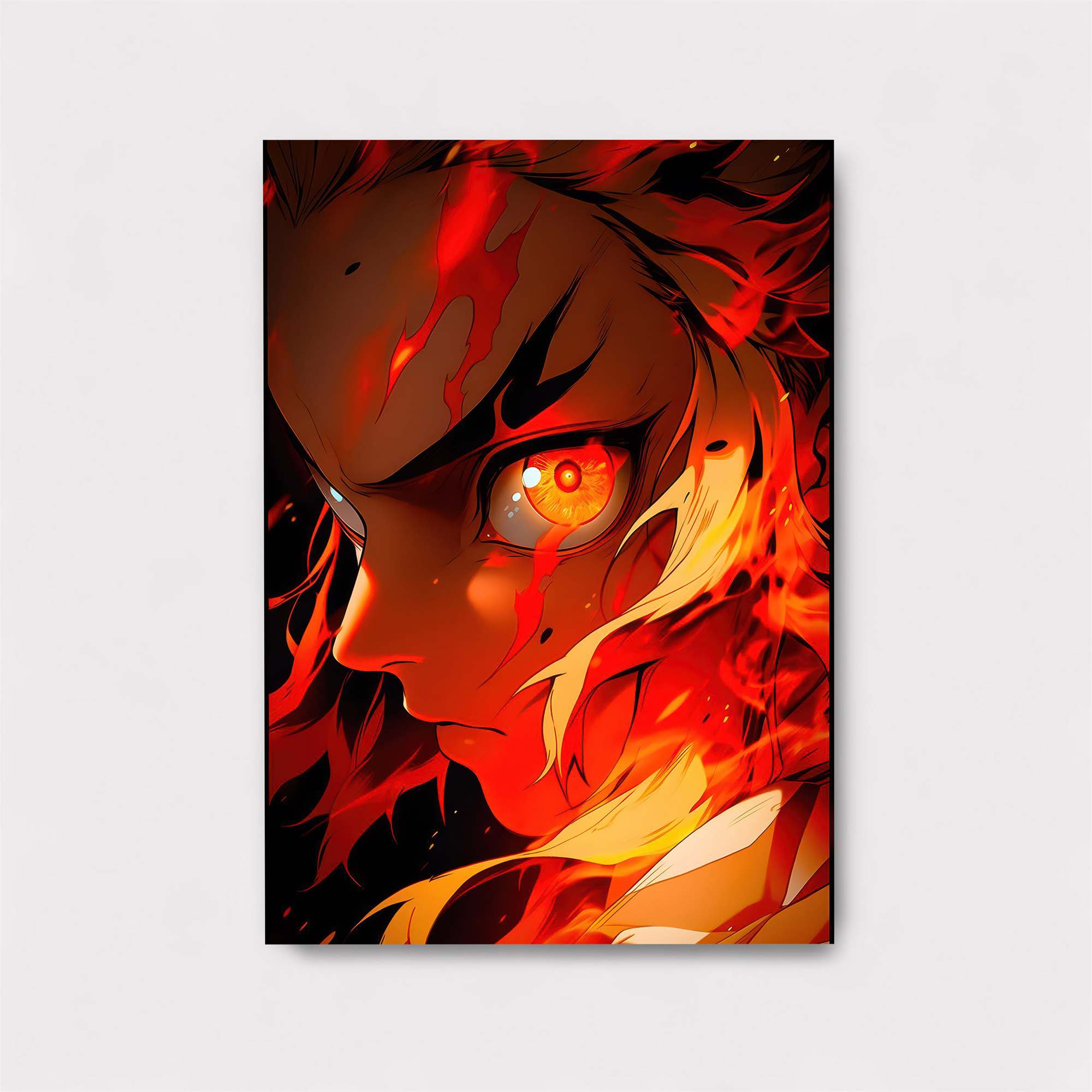 Rengoku Fiery Safe Wall Magnetic / M
