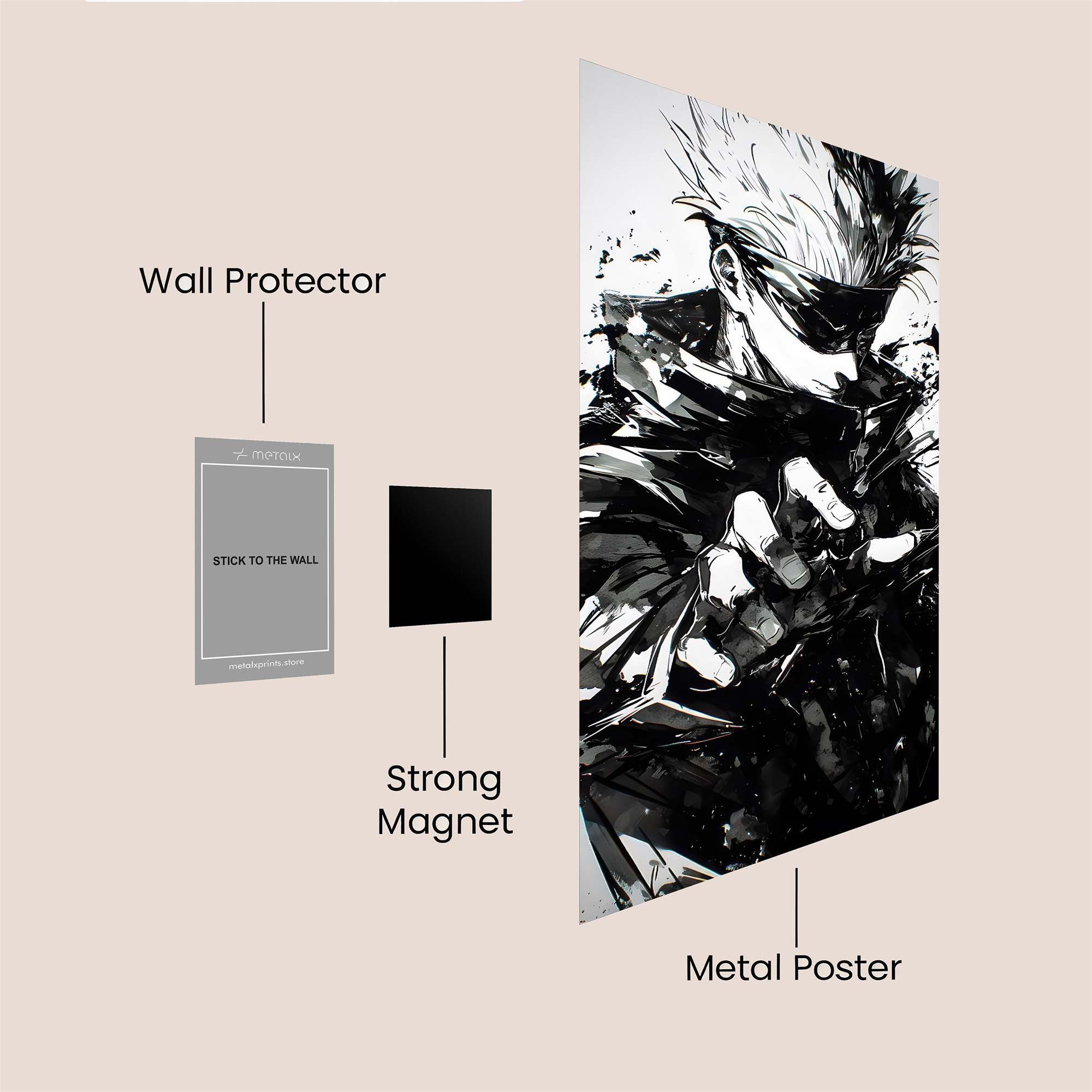 Satoru Dynamic Safe Wall Magnetic / M