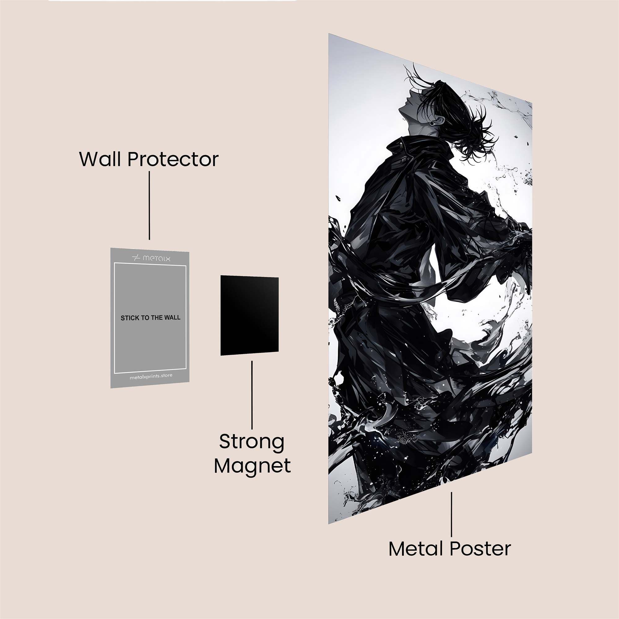 Ink Tempest Safe Wall Magnetic / M