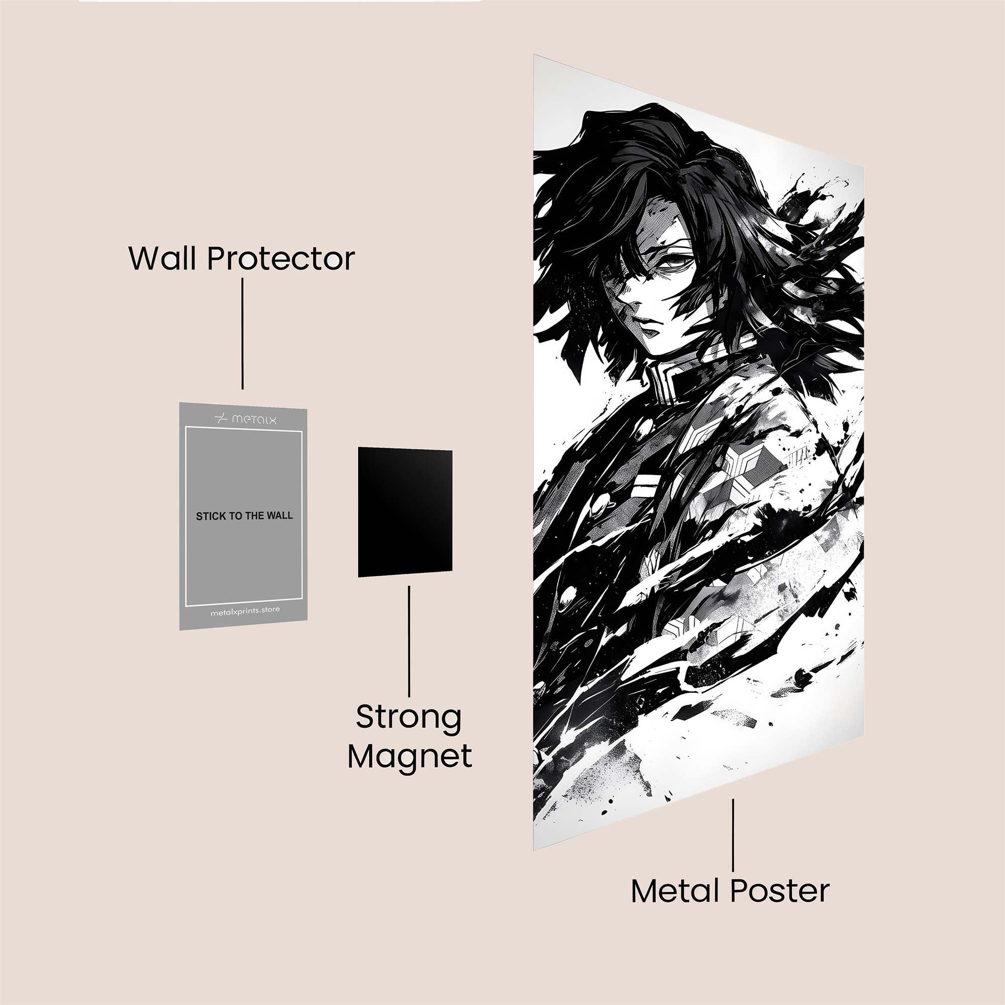 Giyu Serenity Safe Wall Magnetic / M