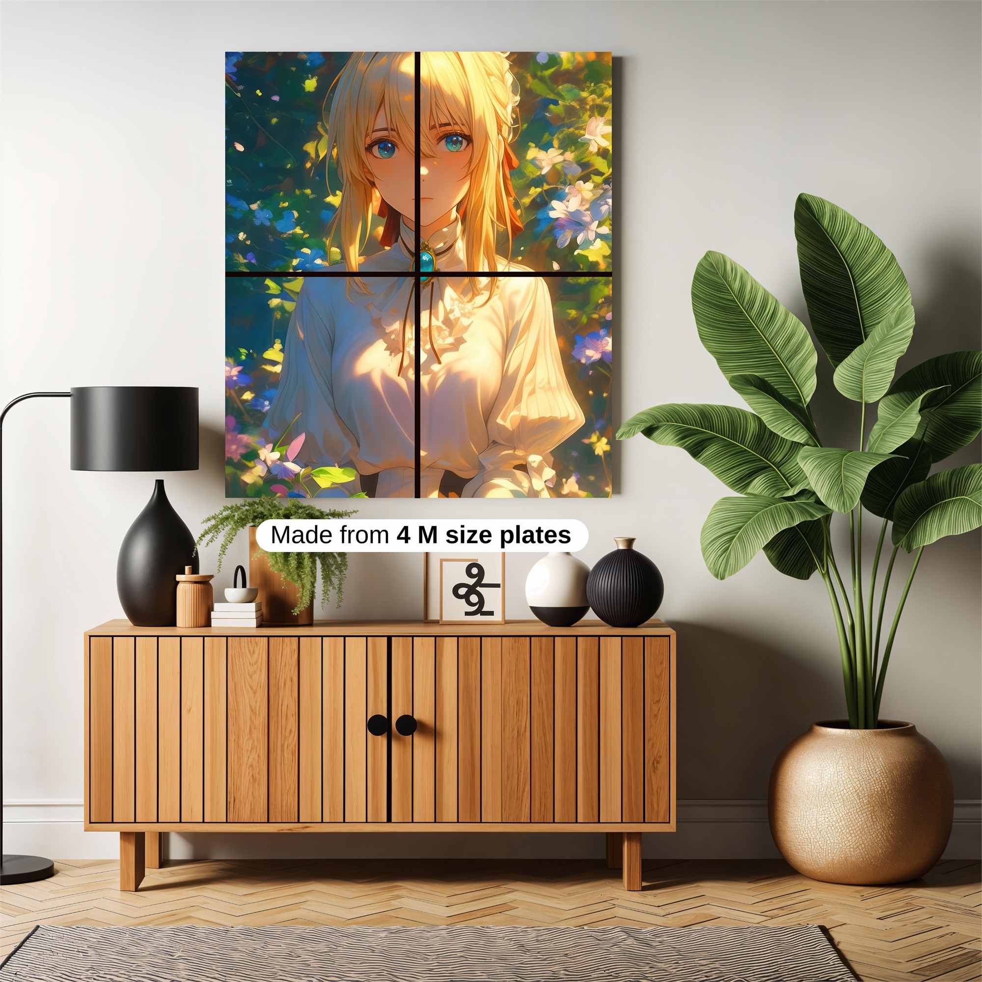 Violet Serenity Safe Wall Magnetic / M