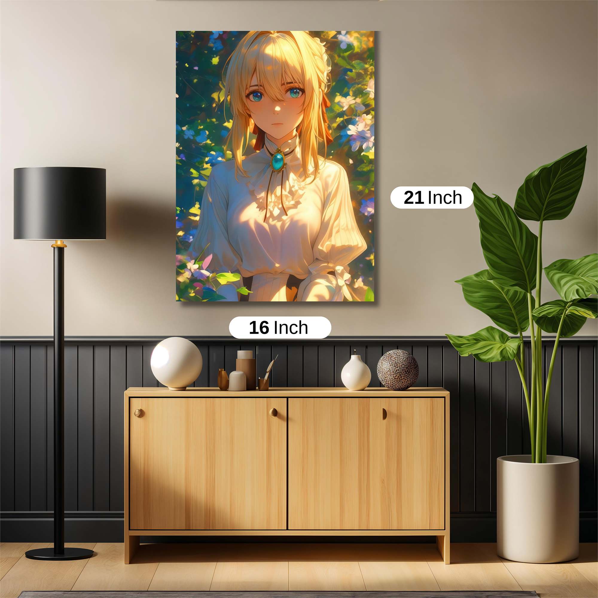 Violet Serenity Safe Wall Magnetic / M