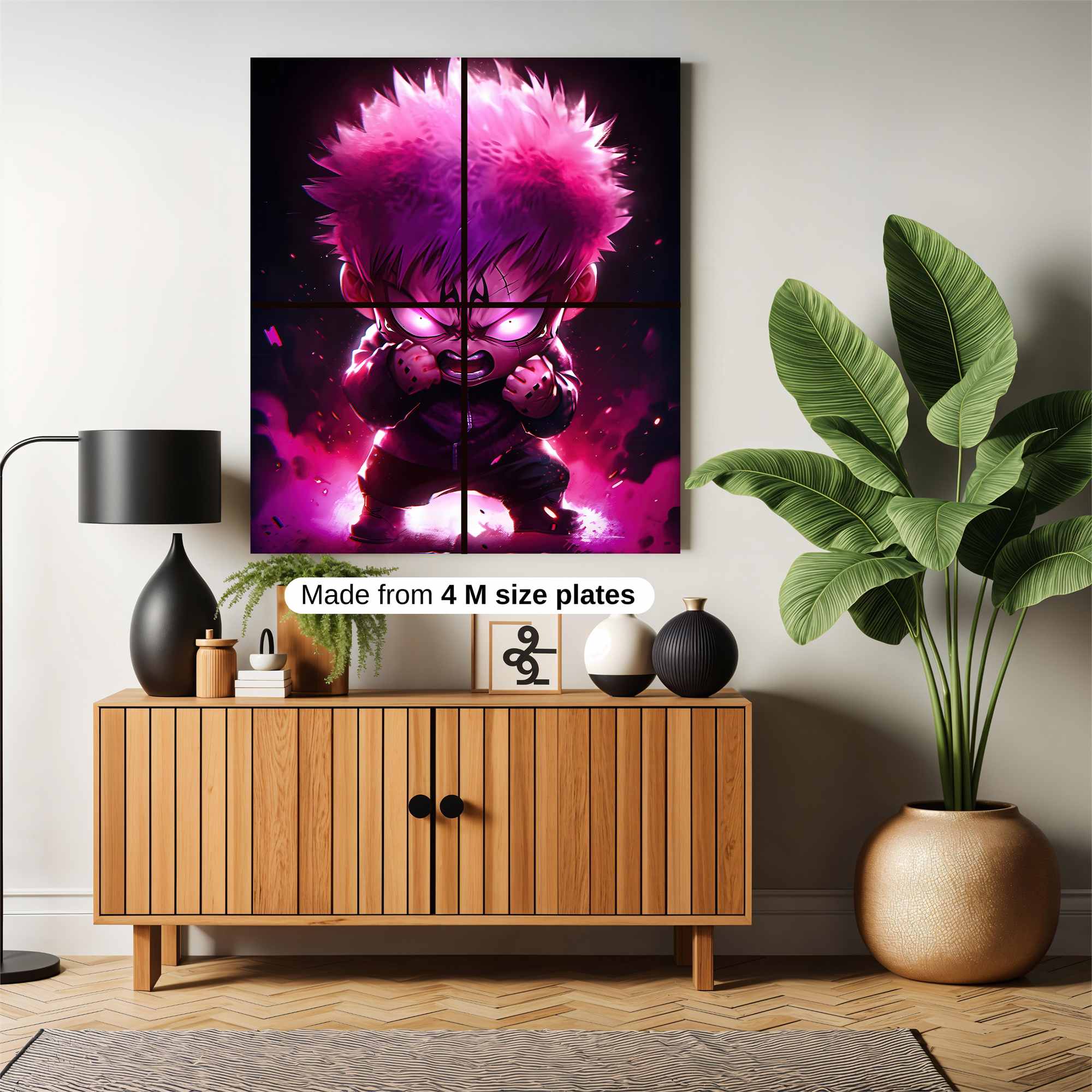 Goku Fierce Safe Wall Magnetic / M