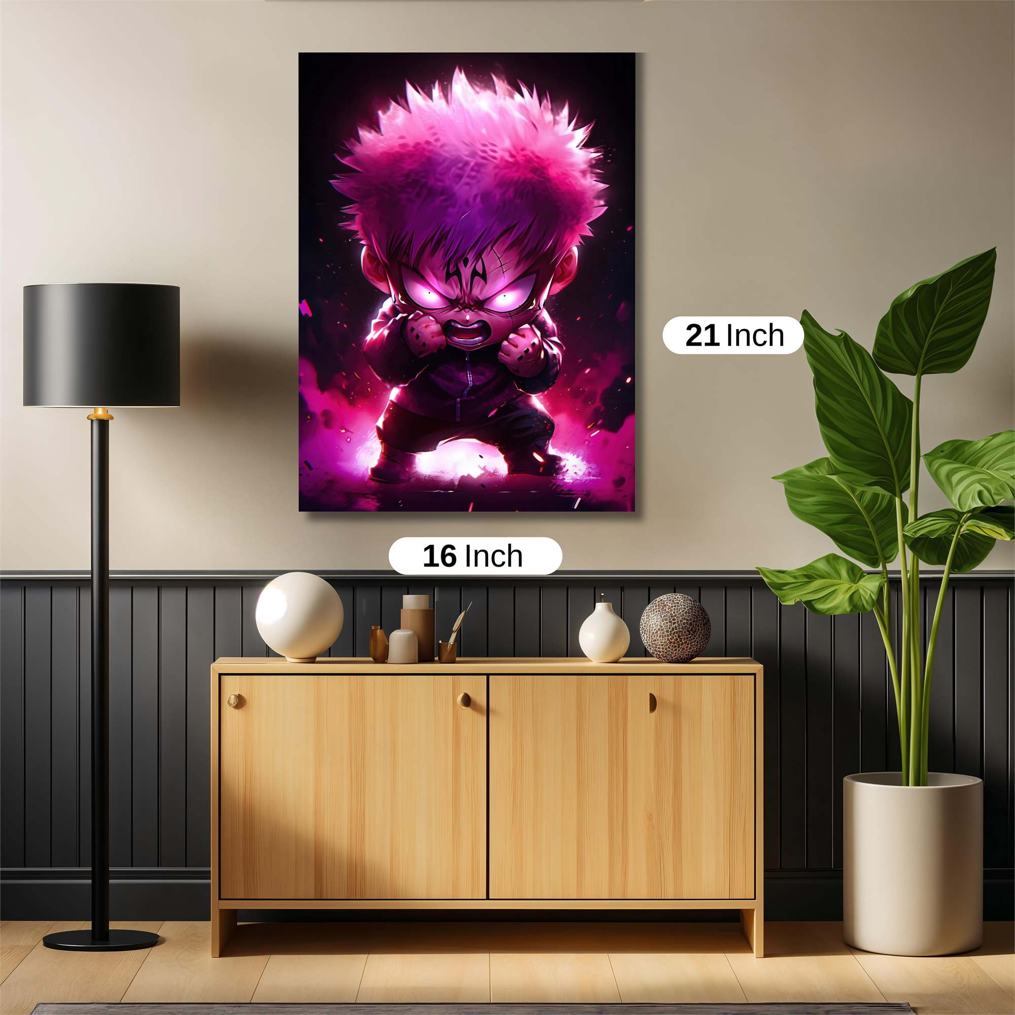 Goku Fierce Safe Wall Magnetic / M