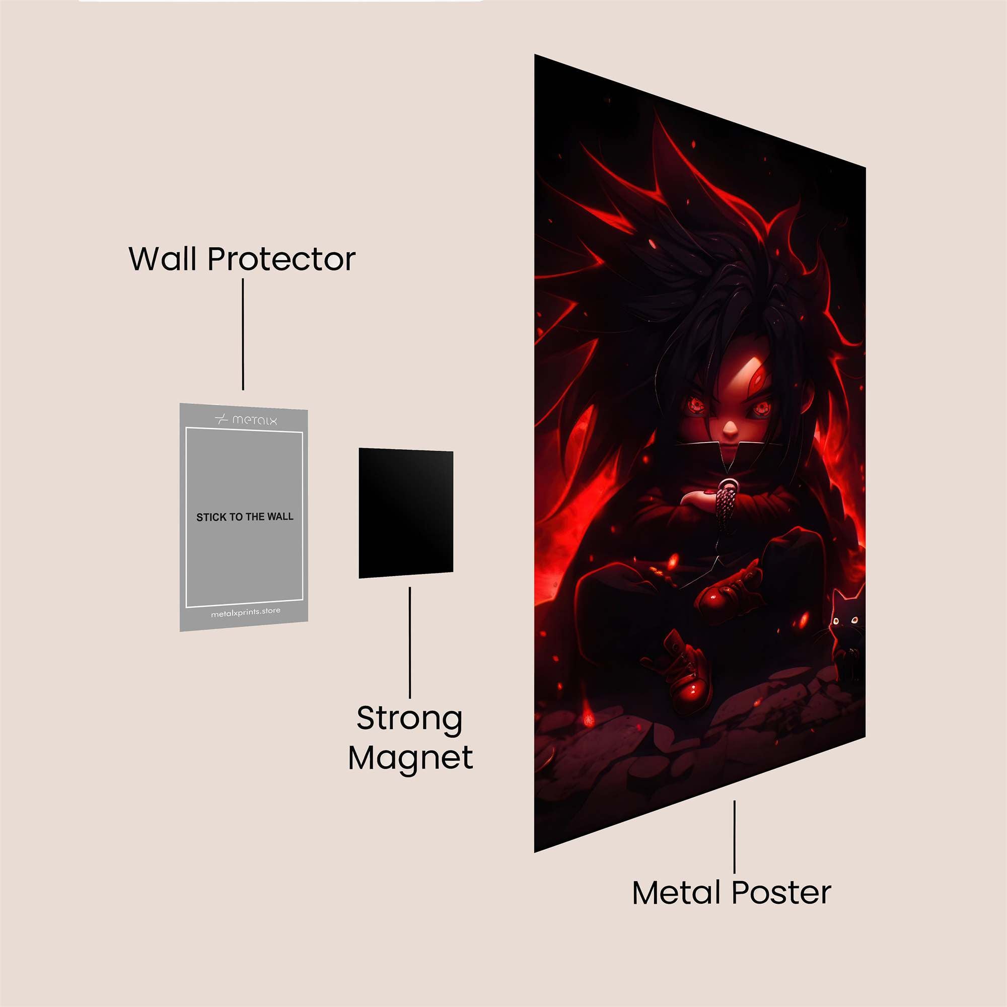 Madara Malevolent Safe Wall Magnetic / M