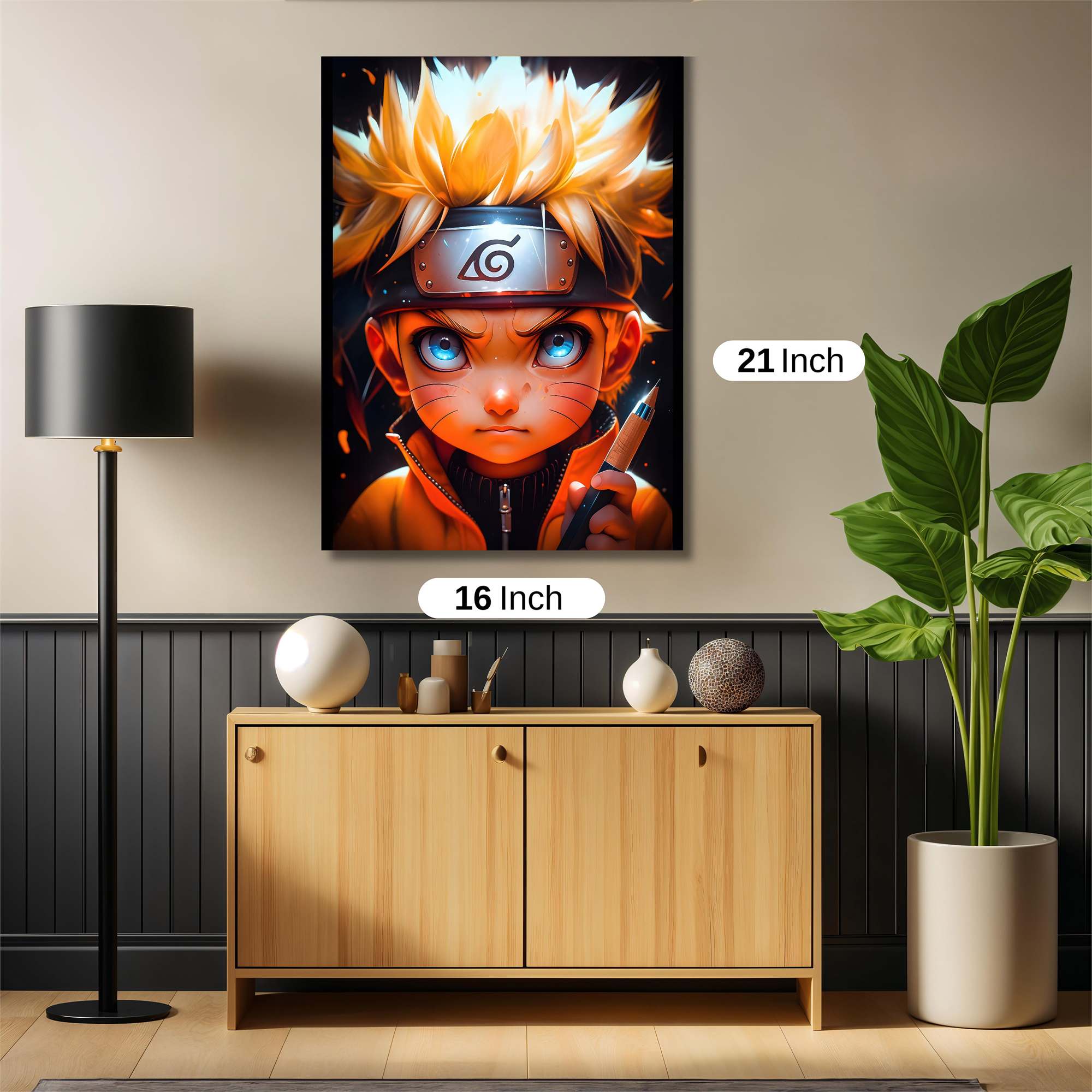Naruto Intense Safe Wall Magnetic / M