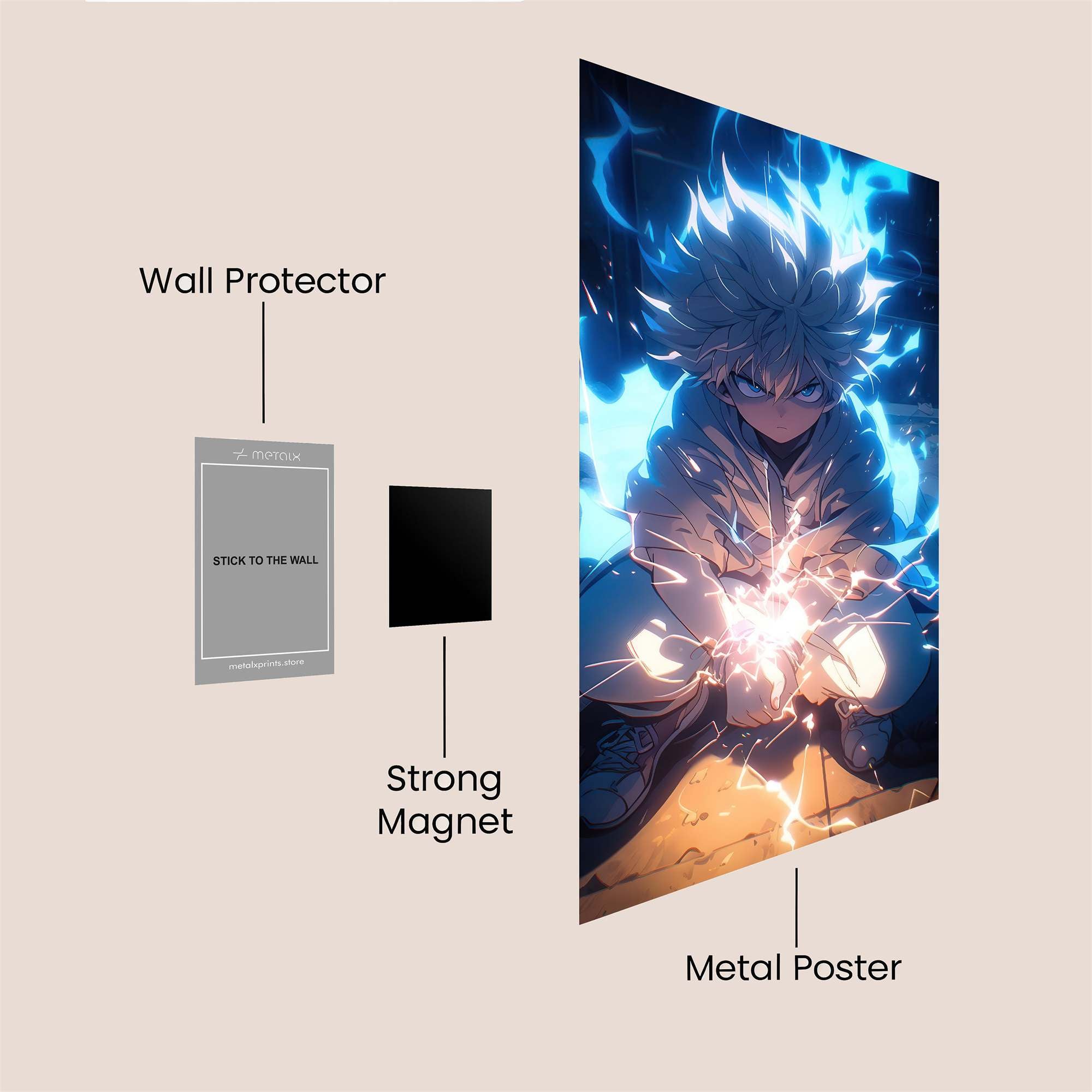 Goku Radiant Safe Wall Magnetic / M