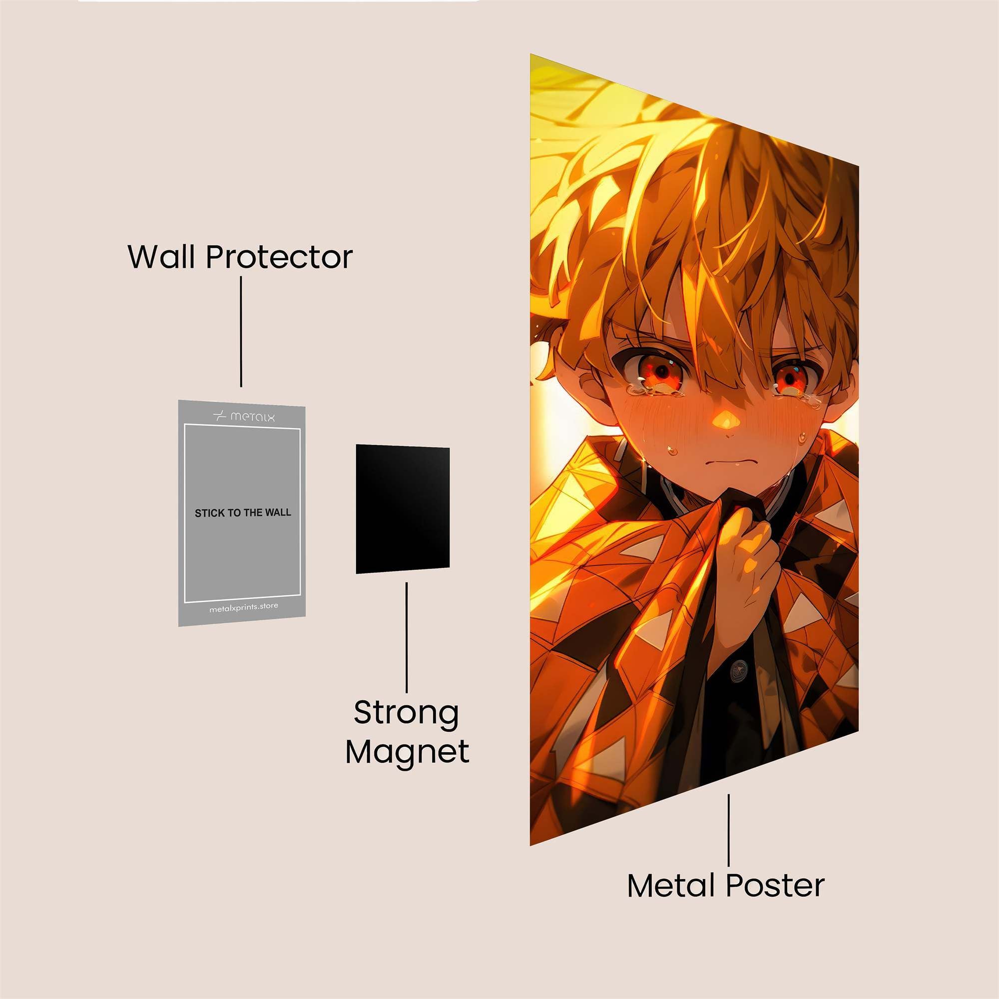 Zenitsu Fierce Safe Wall Magnetic / M