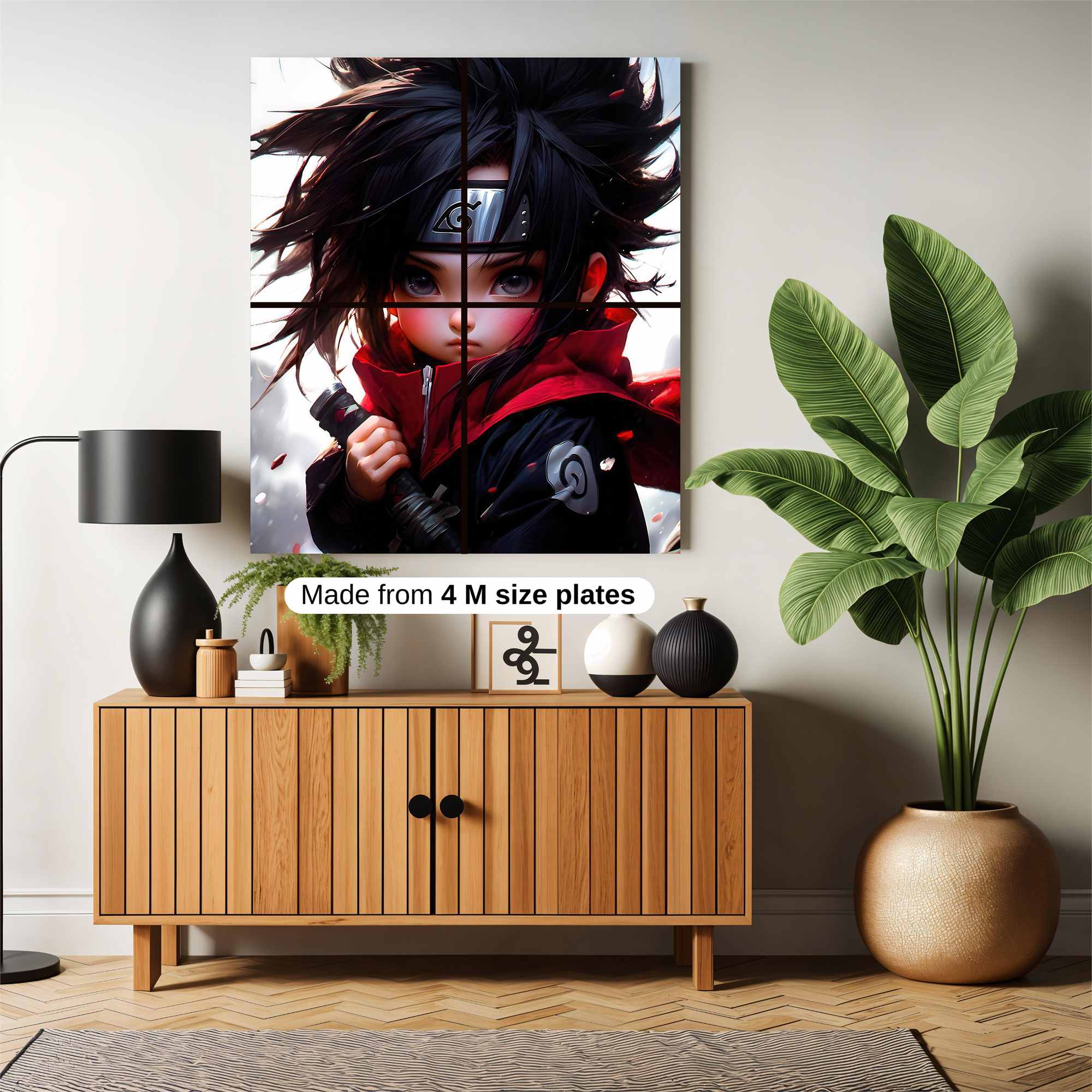 Naruto Defiant Safe Wall Magnetic / M