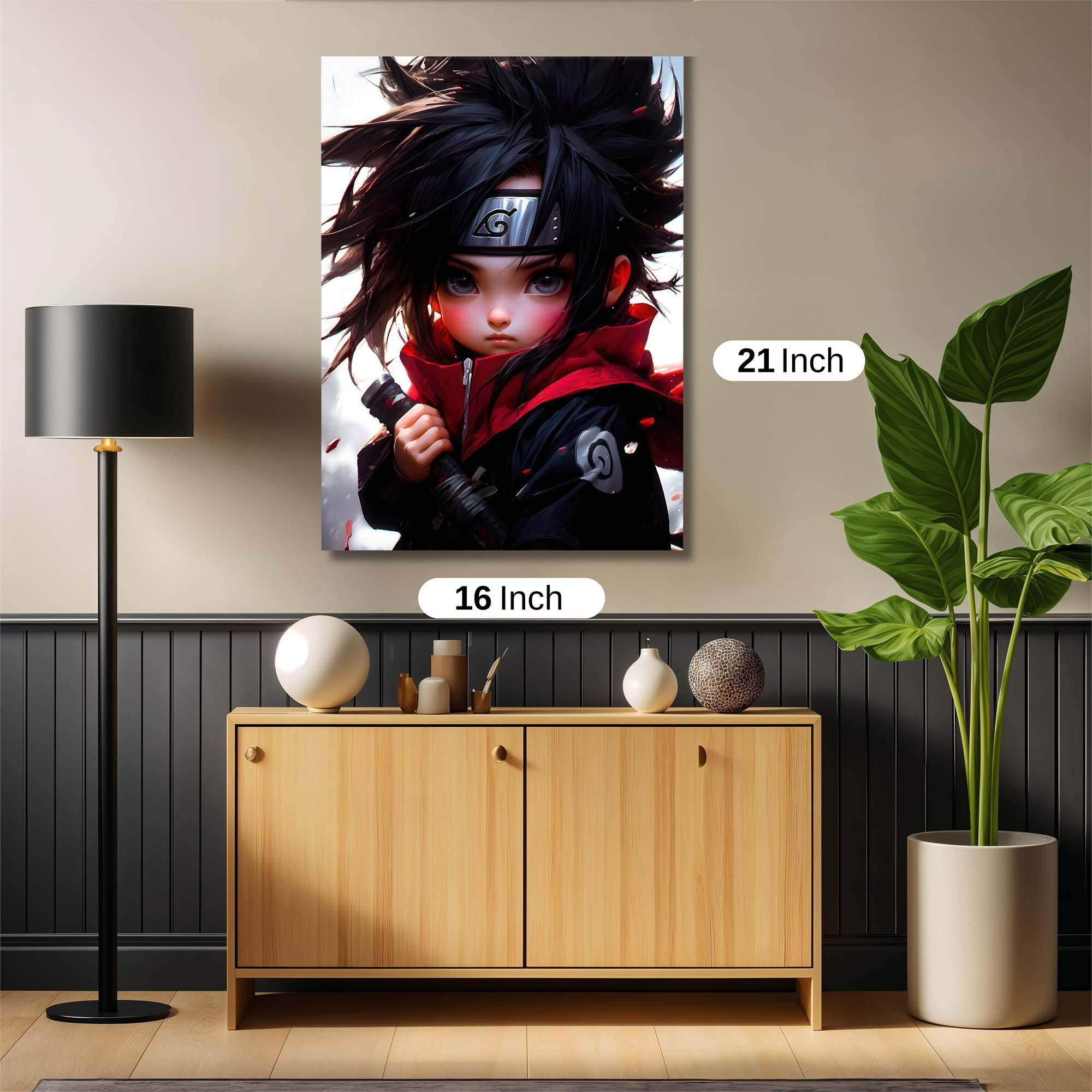 Naruto Defiant Safe Wall Magnetic / M