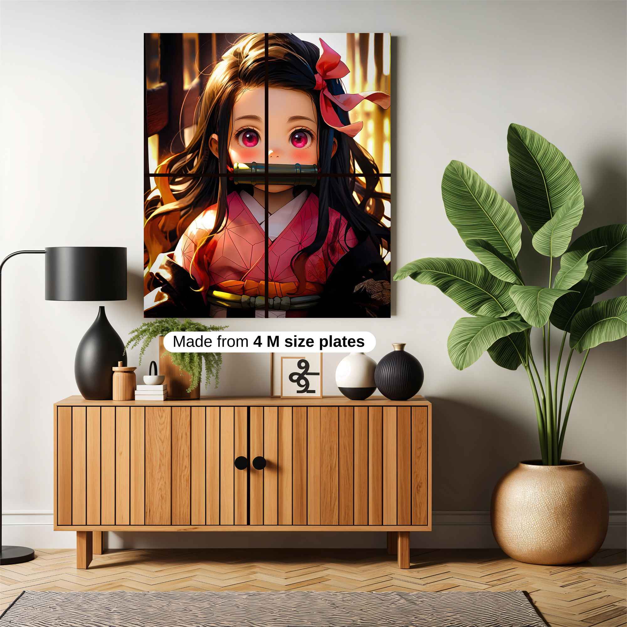 Nezuko Serene Safe Wall Magnetic / M