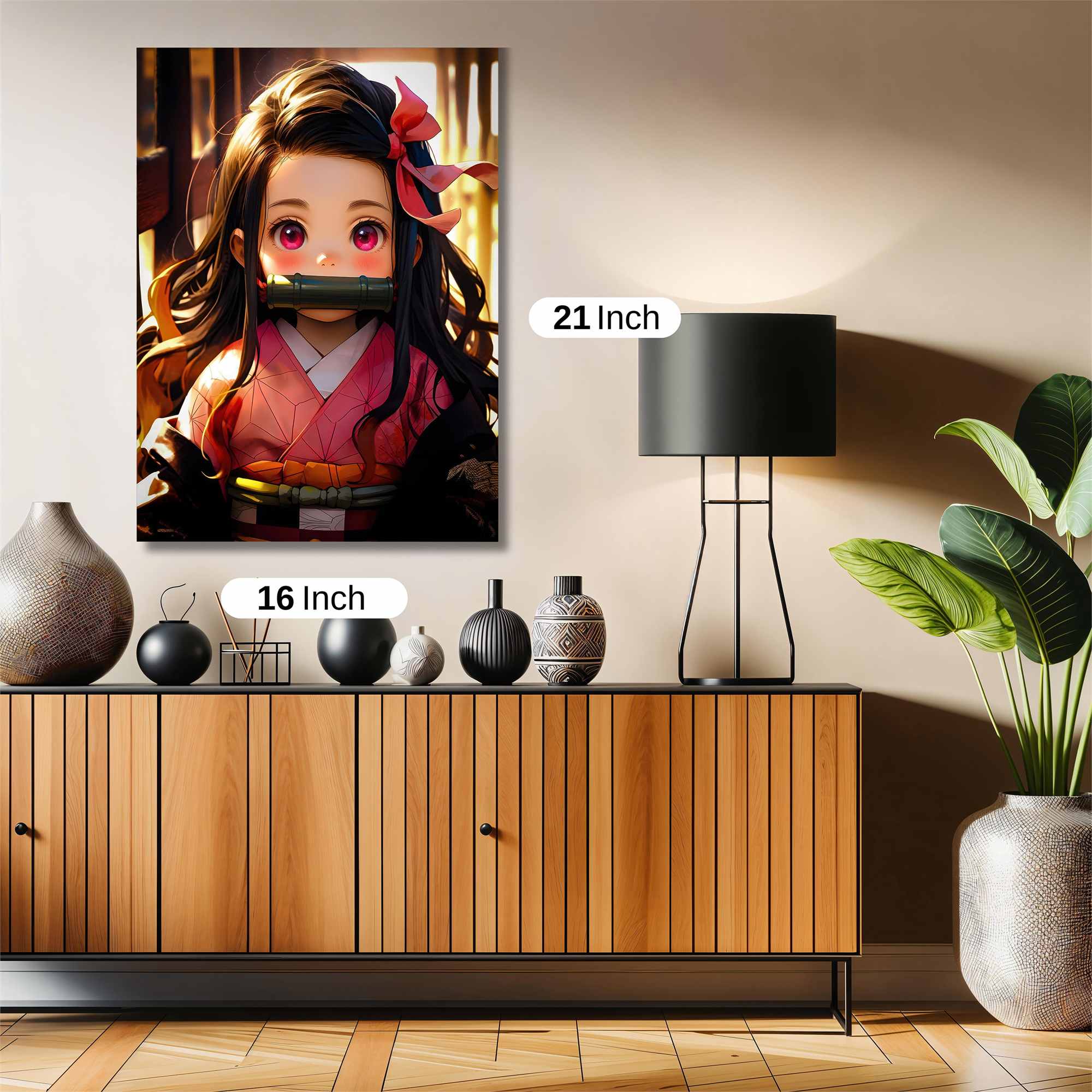 Nezuko Serene Safe Wall Magnetic / M