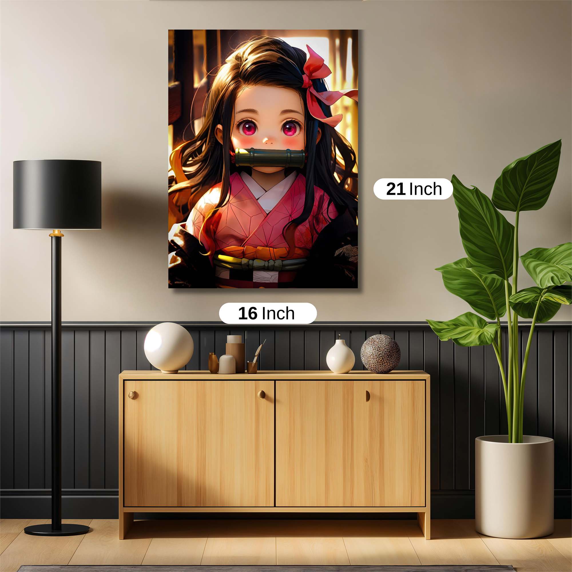 Nezuko Serene Safe Wall Magnetic / M