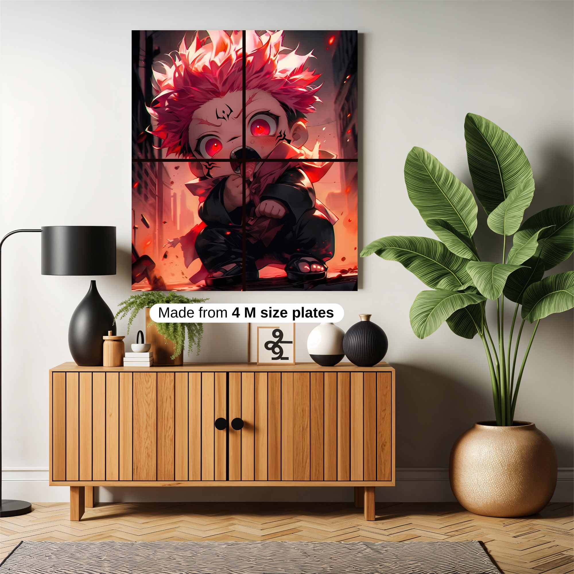 Sukuna Fierce Safe Wall Magnetic / M