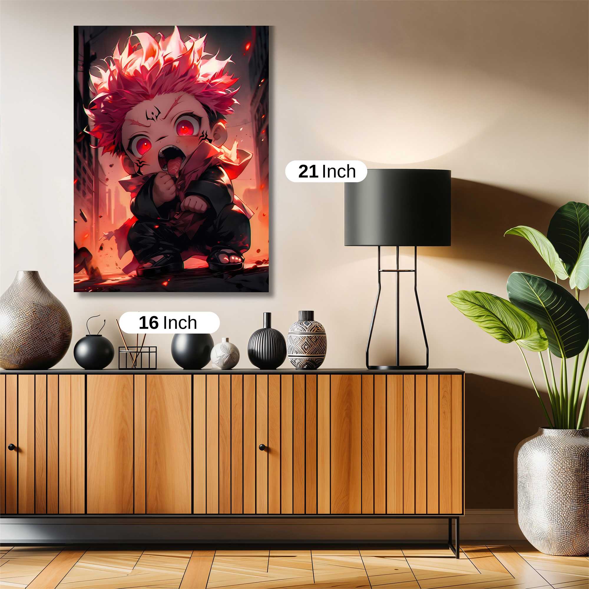 Sukuna Fierce Safe Wall Magnetic / M