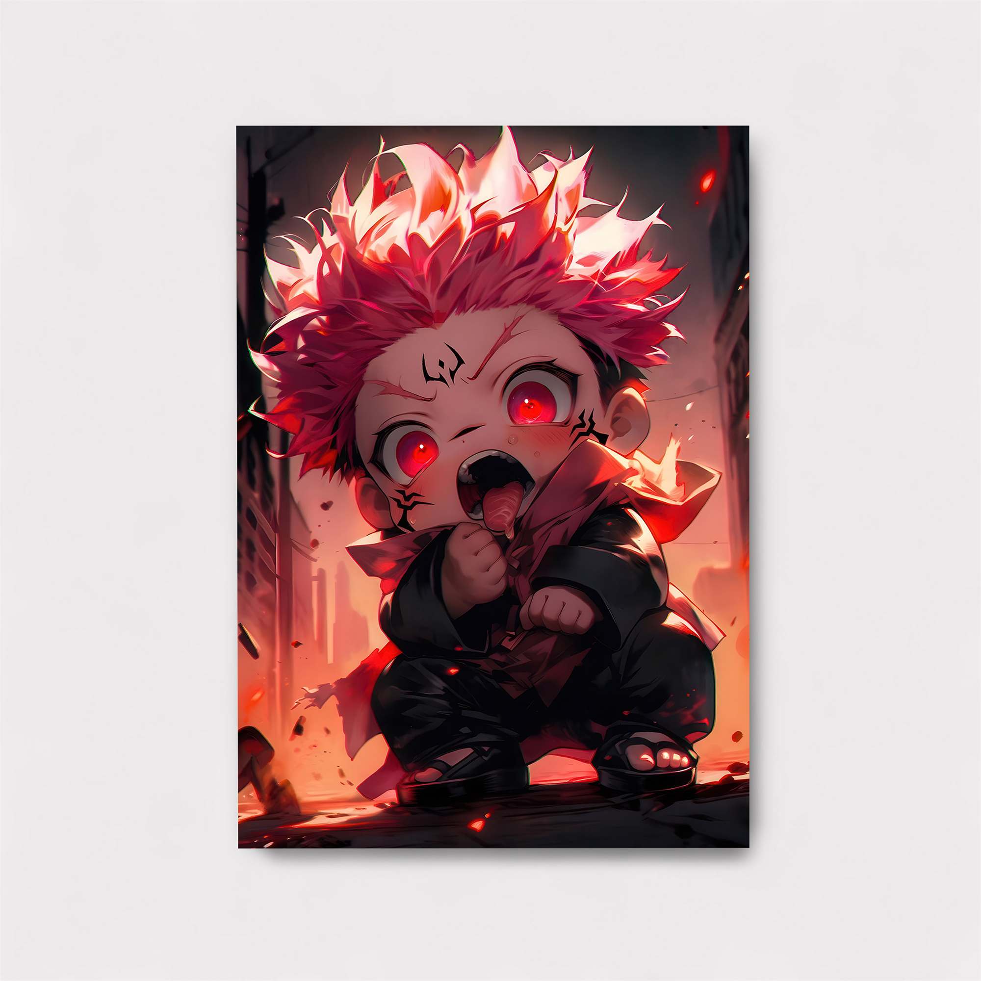 Sukuna Fierce Safe Wall Magnetic / M