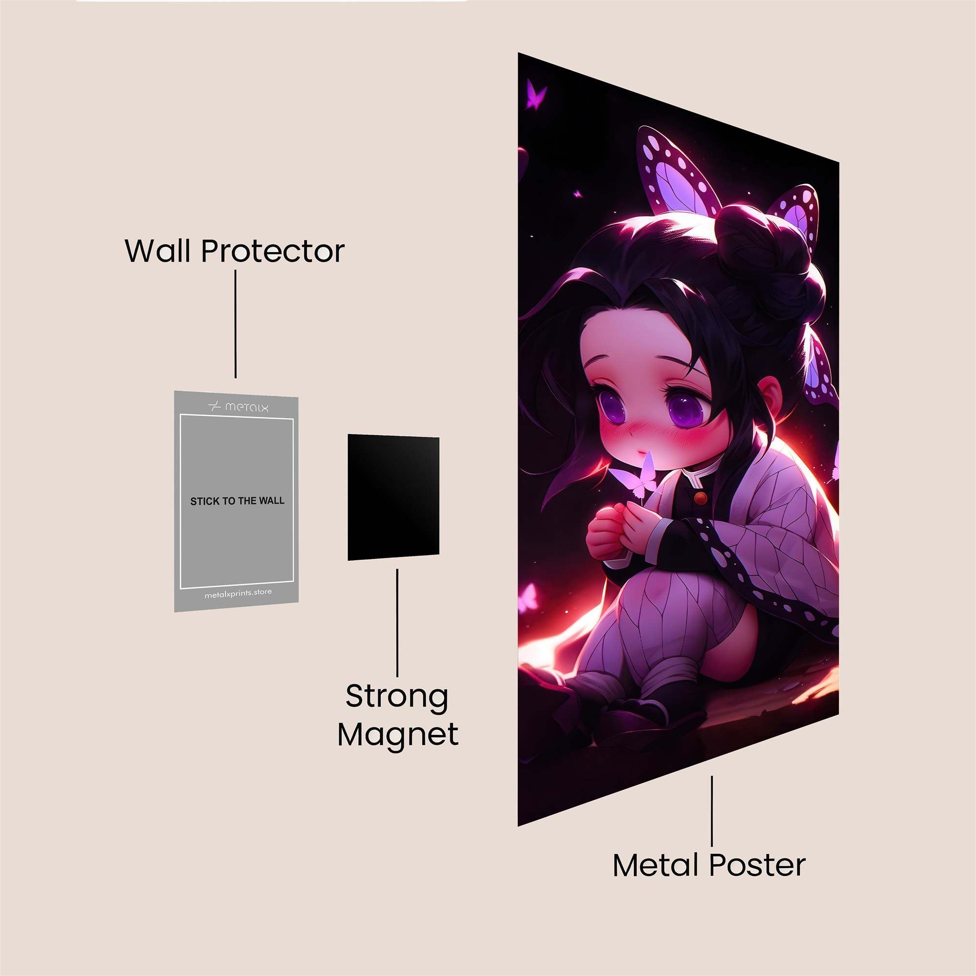 Shinobu Serene Safe Wall Magnetic / M