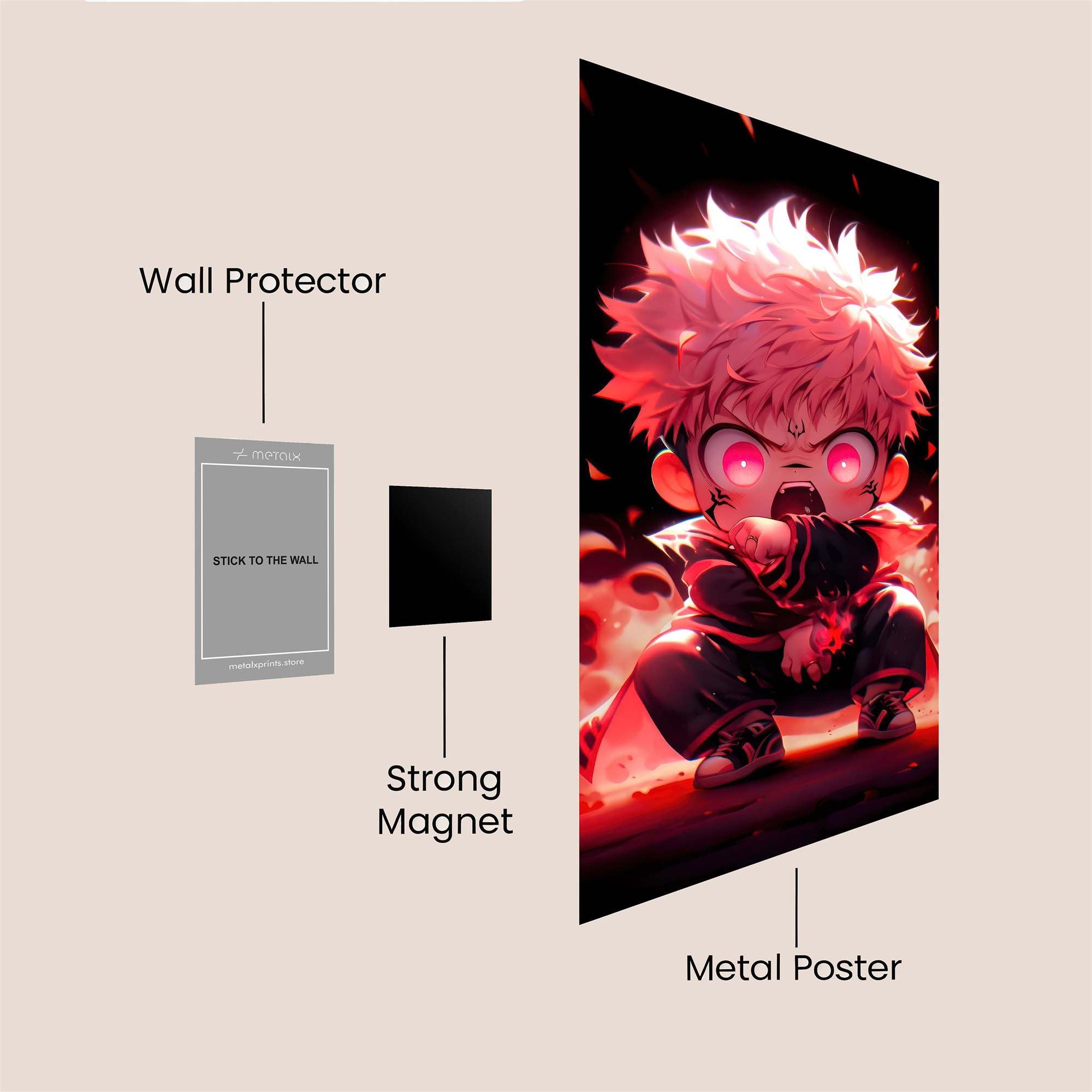 Yuji Frenzy Safe Wall Magnetic / M