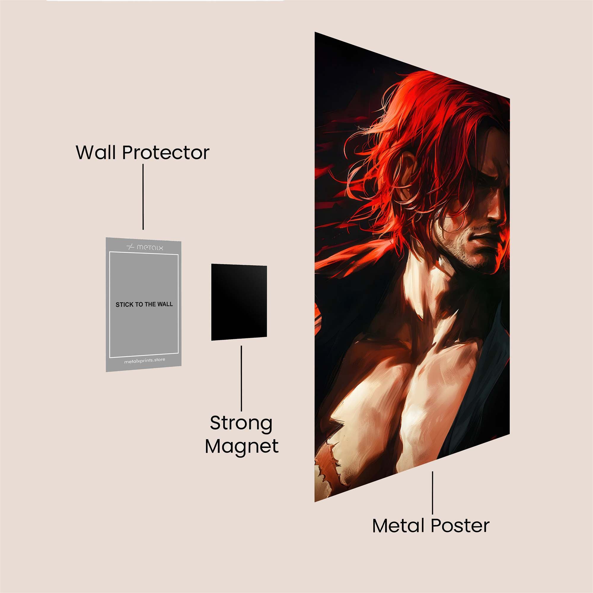 Dante Inferno Safe Wall Magnetic / M