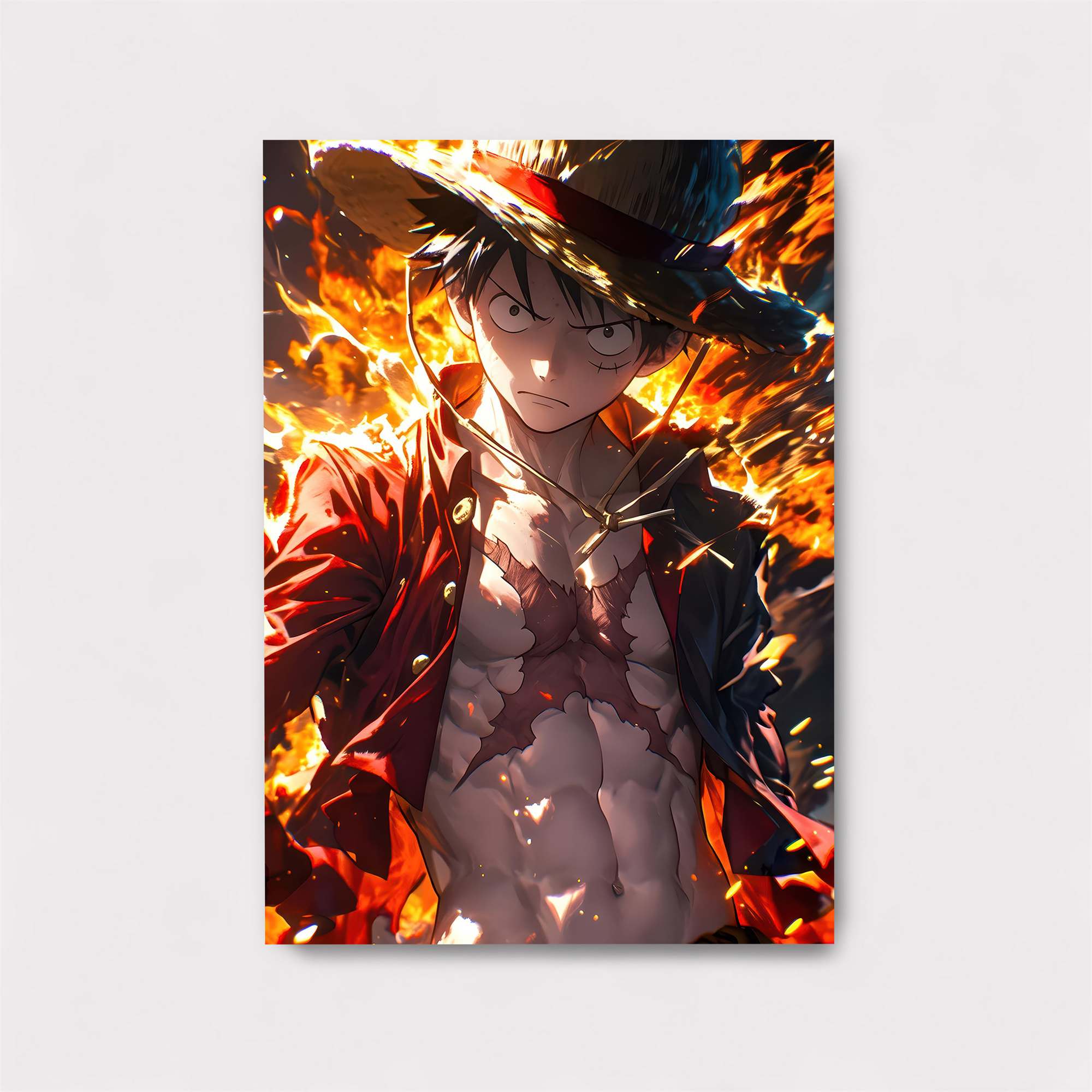 Luffy Inferno Safe Wall Magnetic / M