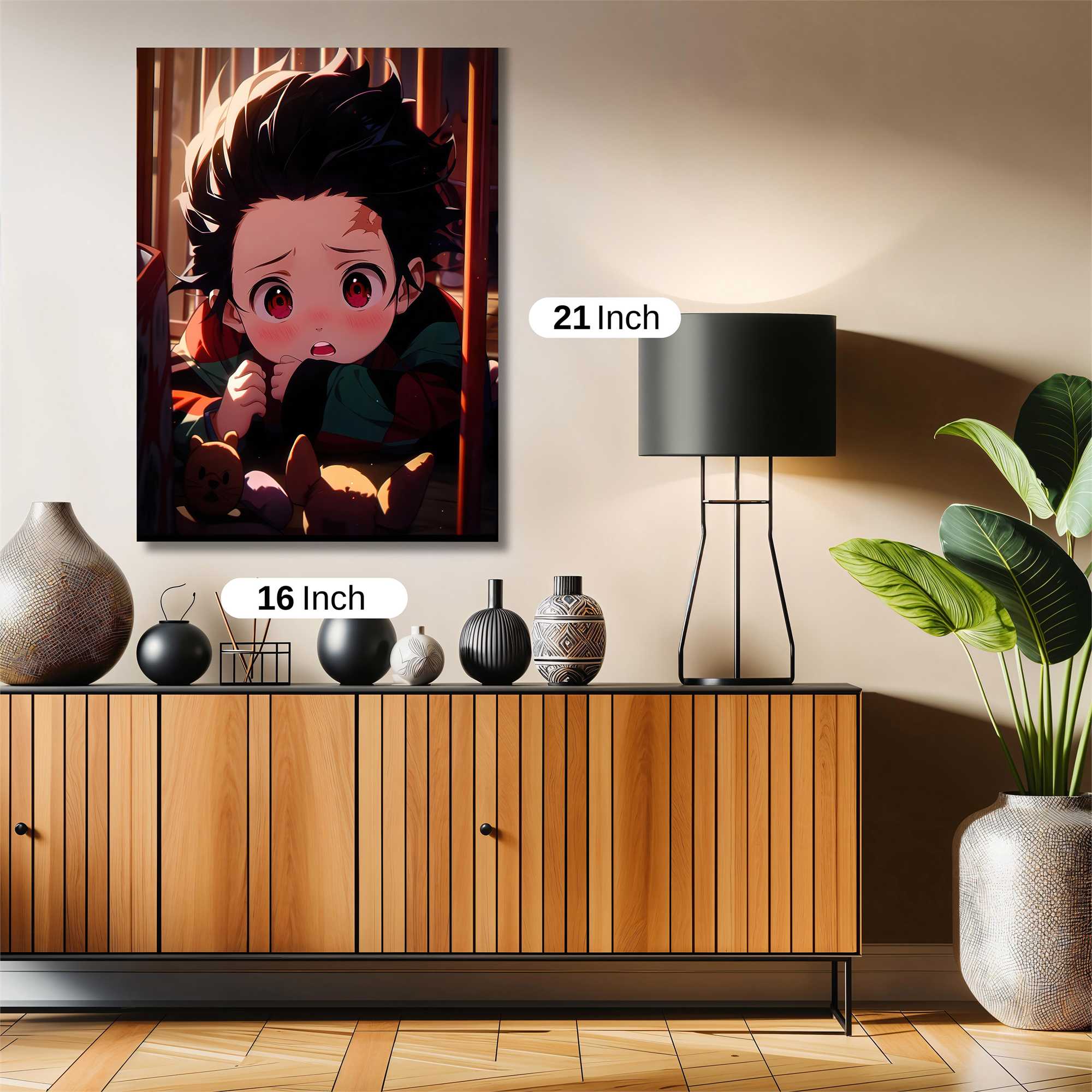 Tanjiro Hopeful Safe Wall Magnetic / M