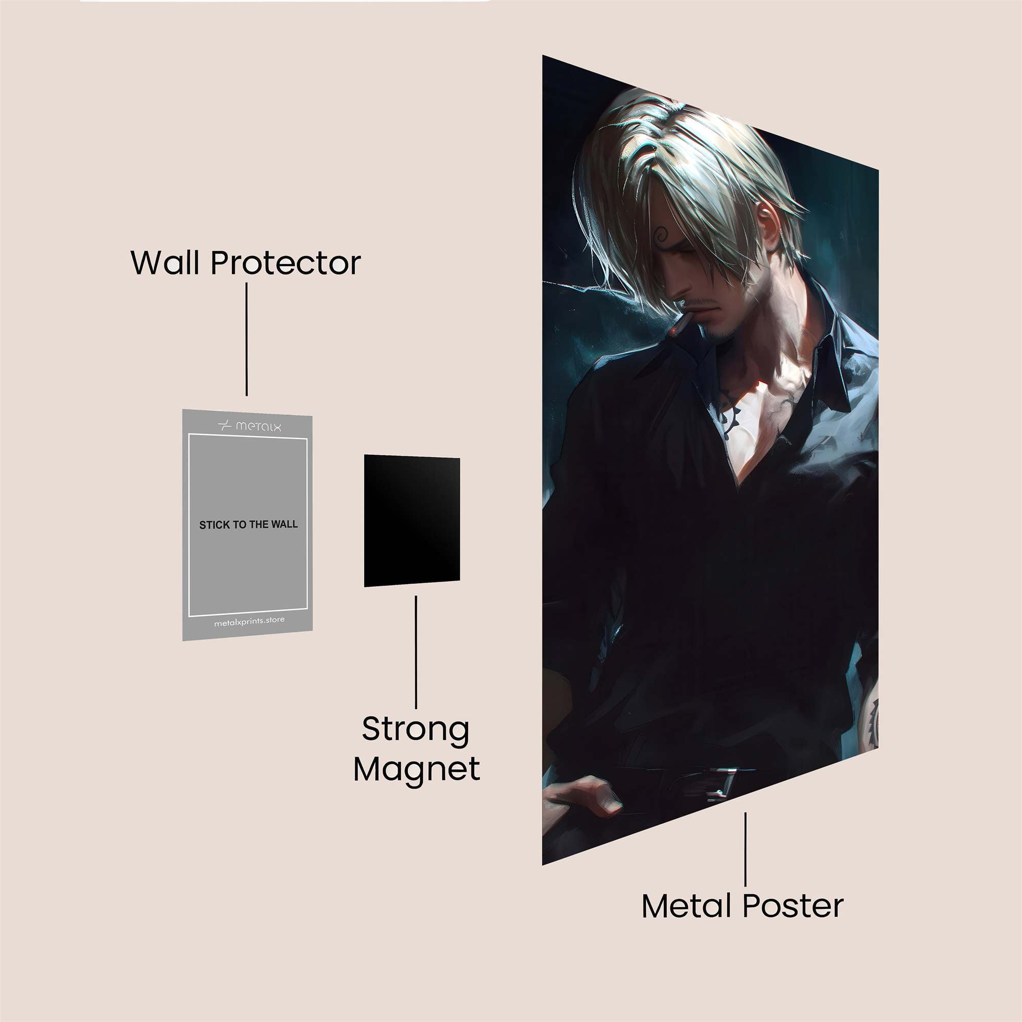 Vergil Brooding Safe Wall Magnetic / M