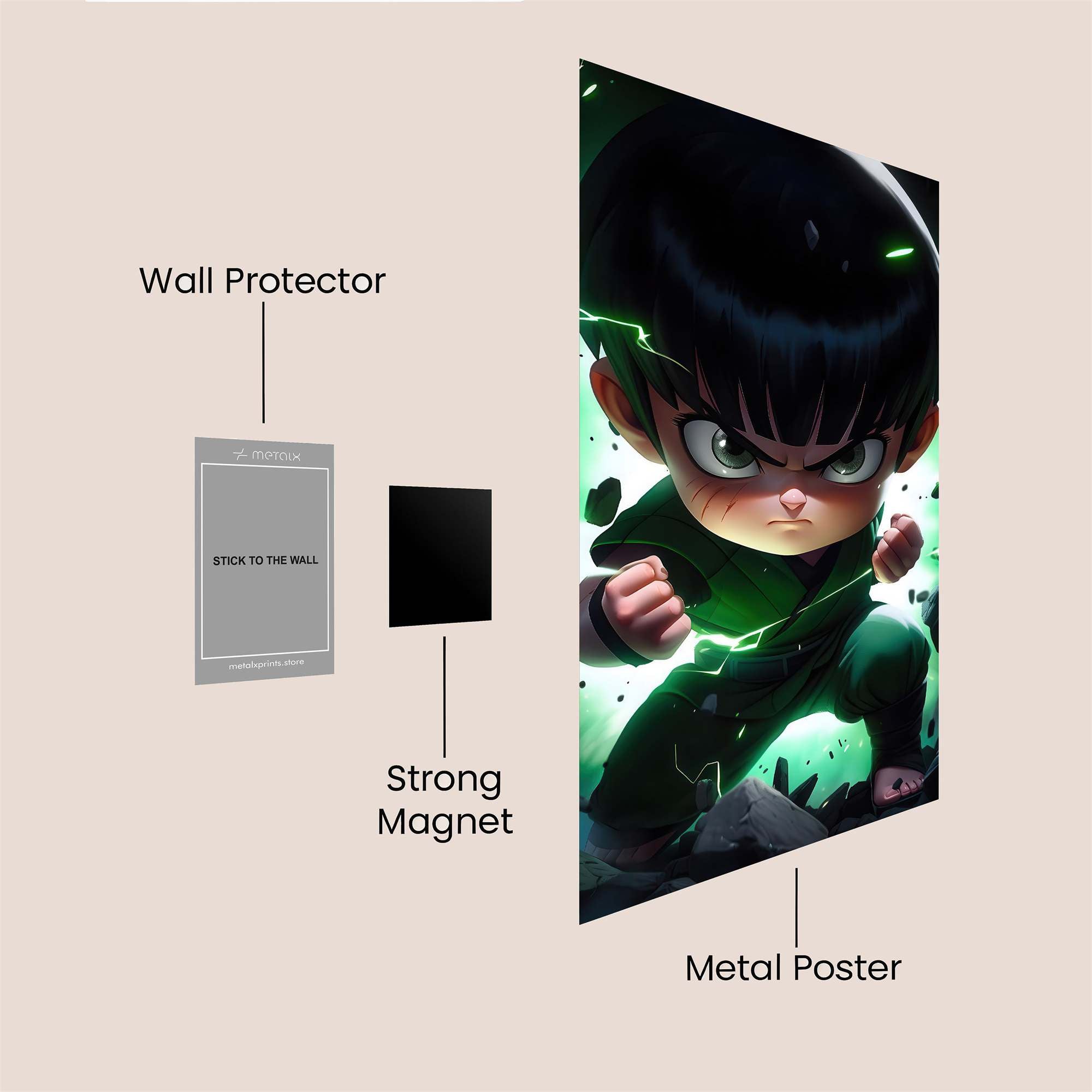 Killua Radiant Safe Wall Magnetic / M