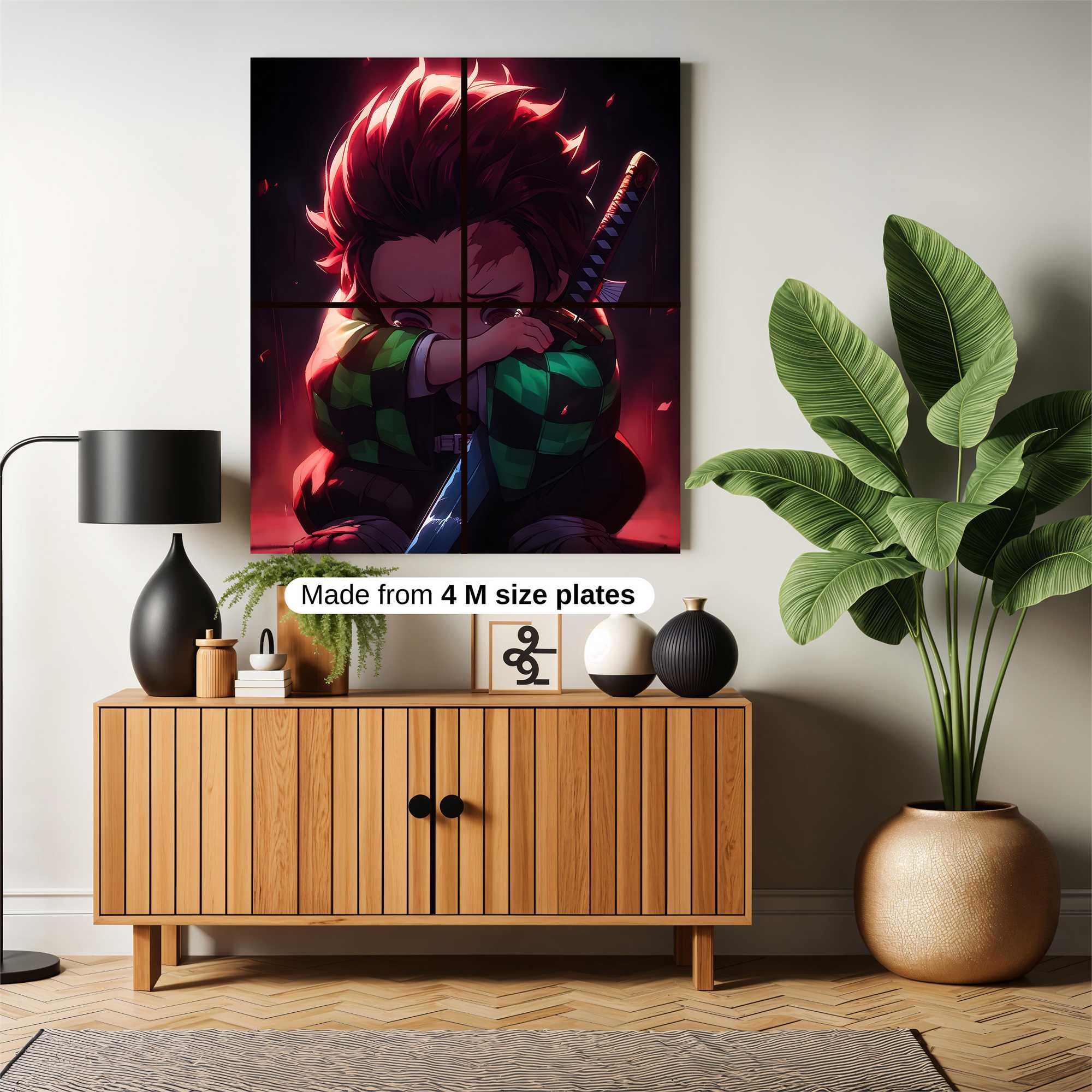 Tanjiro Despair Safe Wall Magnetic / M