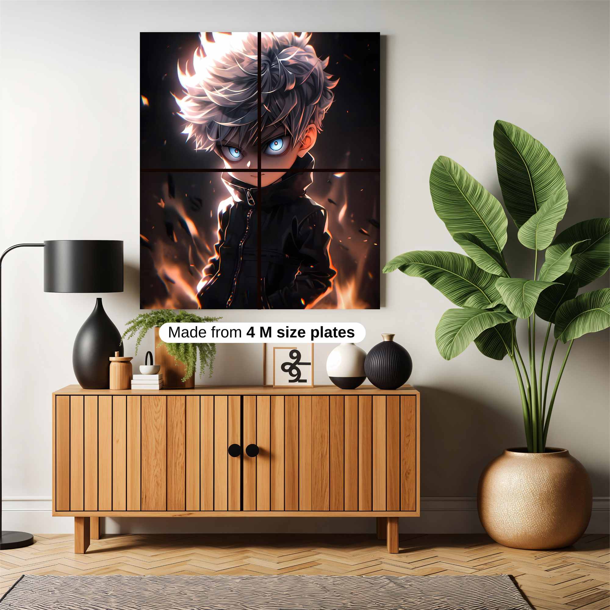 Satoru Fiery Safe Wall Magnetic / M