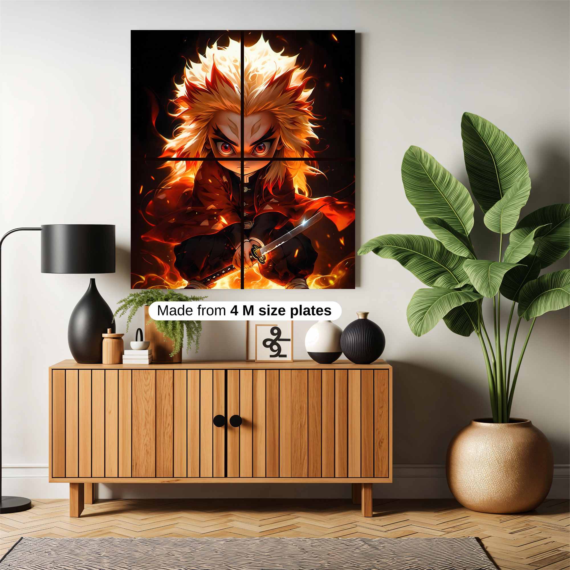 Rengoku Fierce Safe Wall Magnetic / M