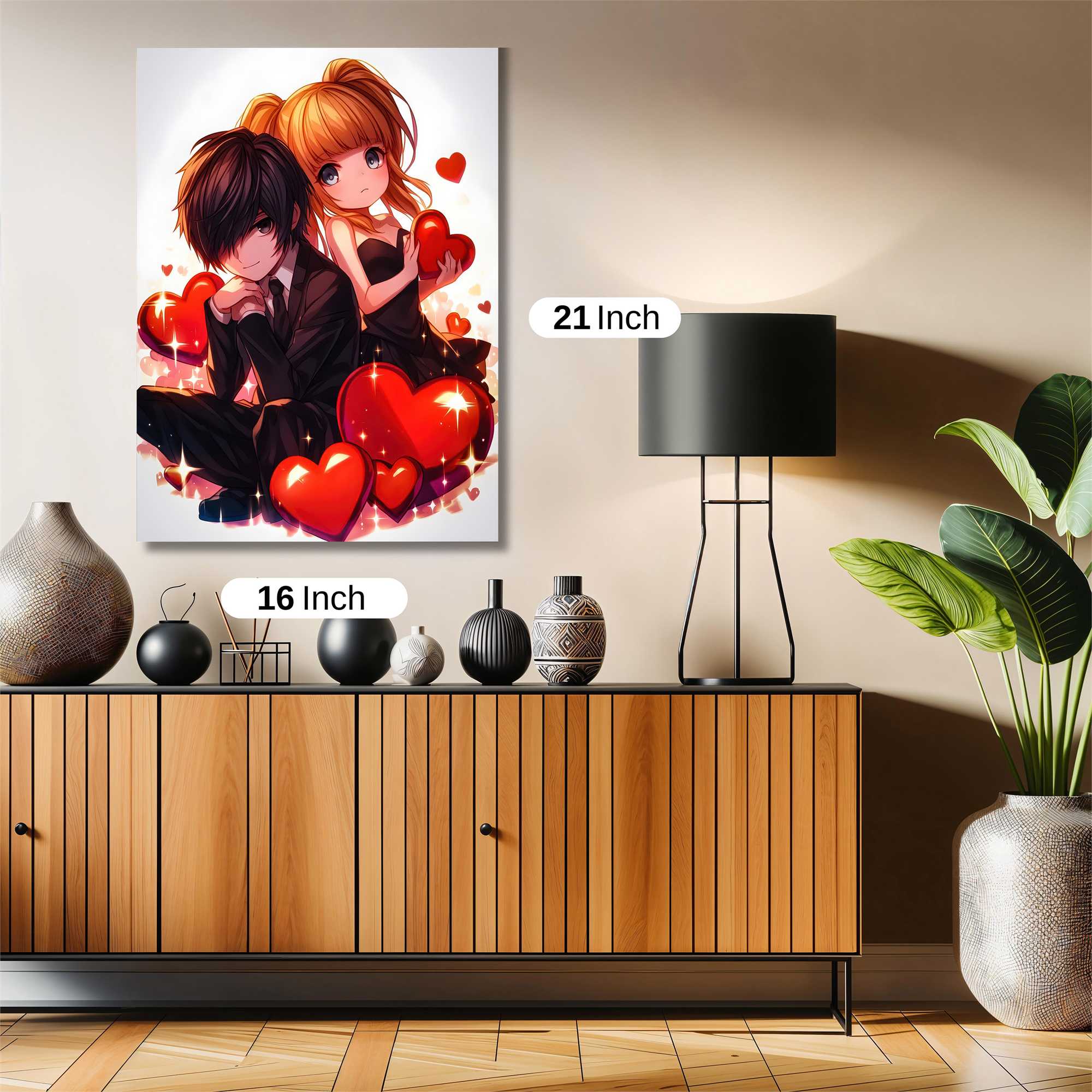 Love Embrace Safe Wall Magnetic / M