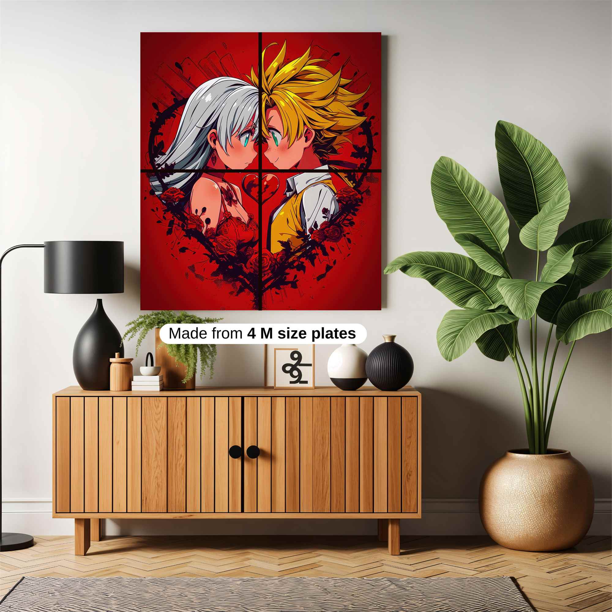 Anime Passion Safe Wall Magnetic / M