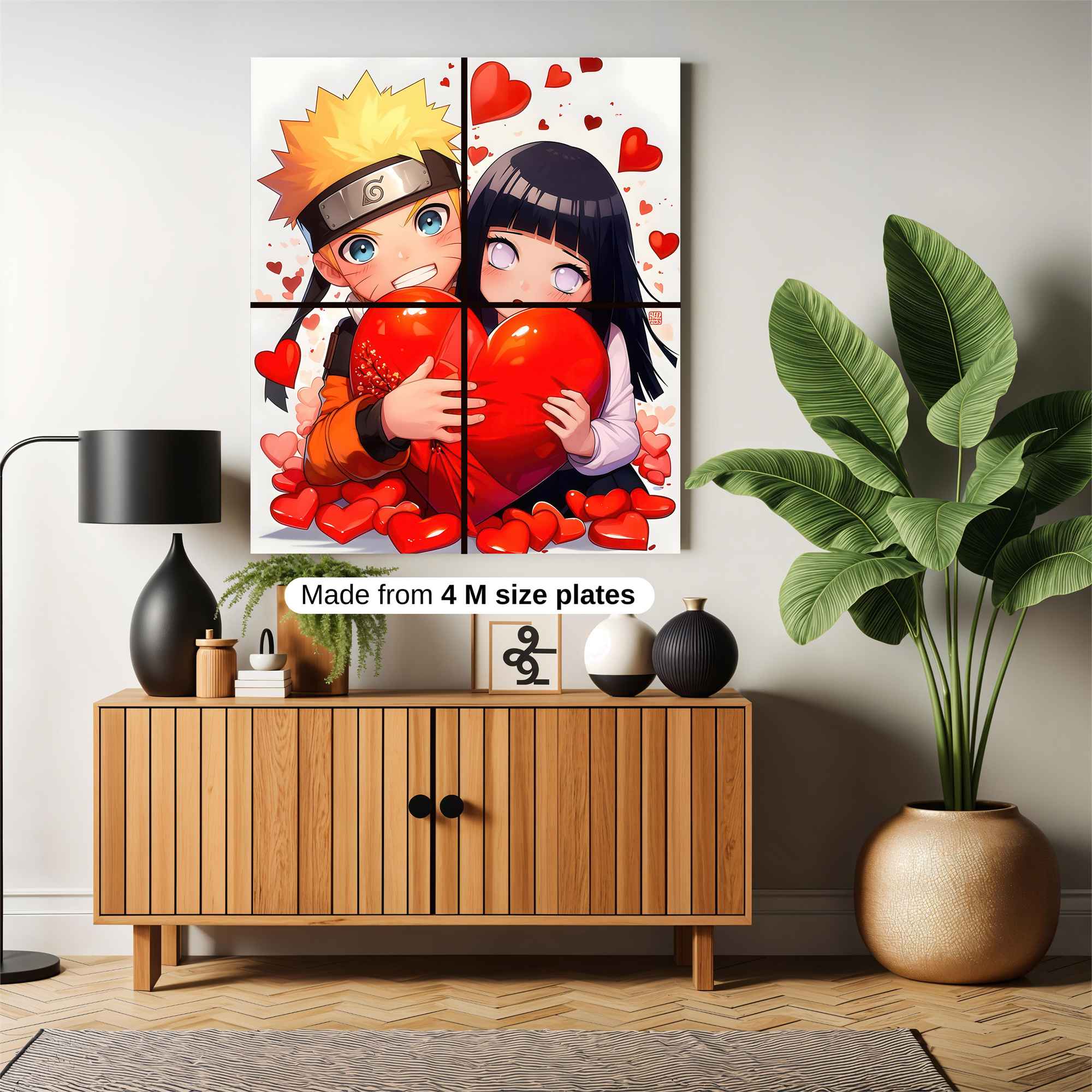 Naruto Love Safe Wall Magnetic / M