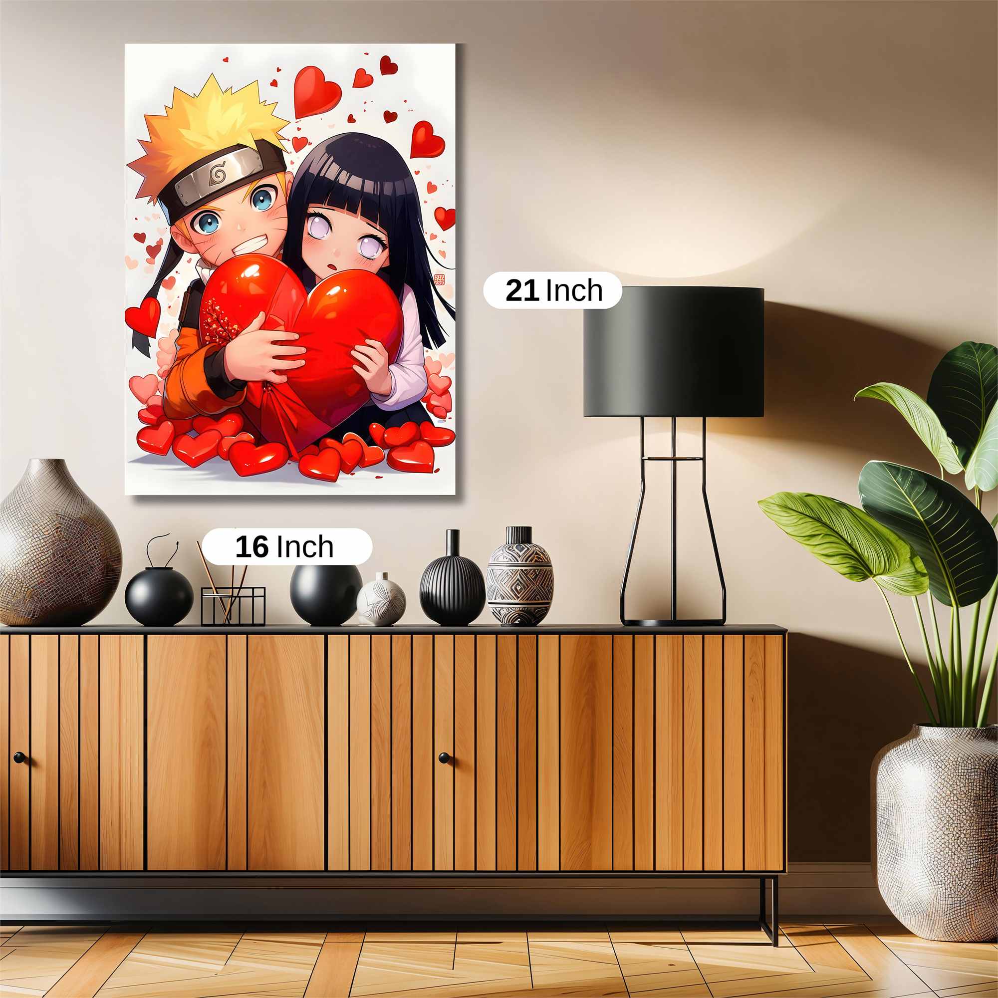 Naruto Love Safe Wall Magnetic / M