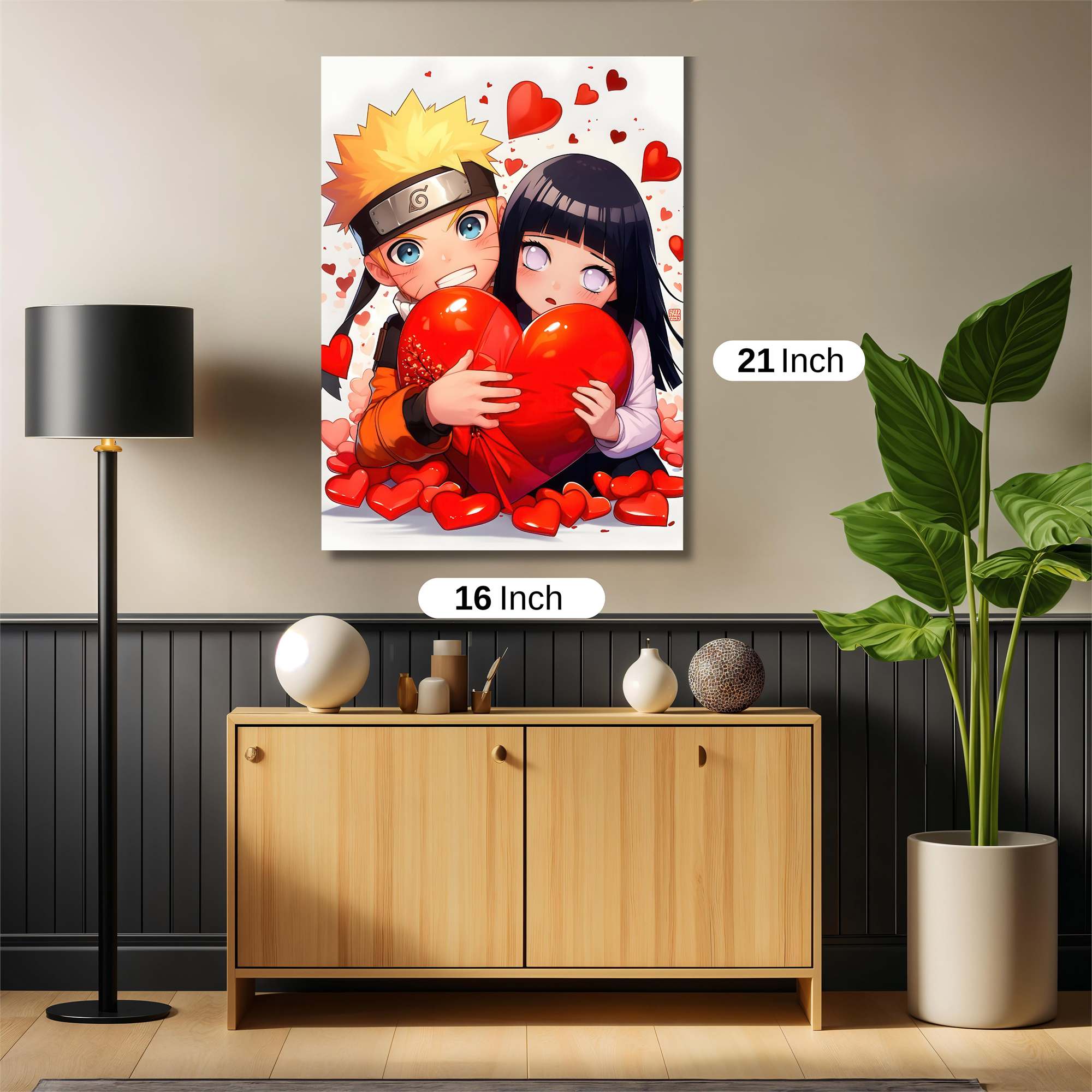 Naruto Love Safe Wall Magnetic / M