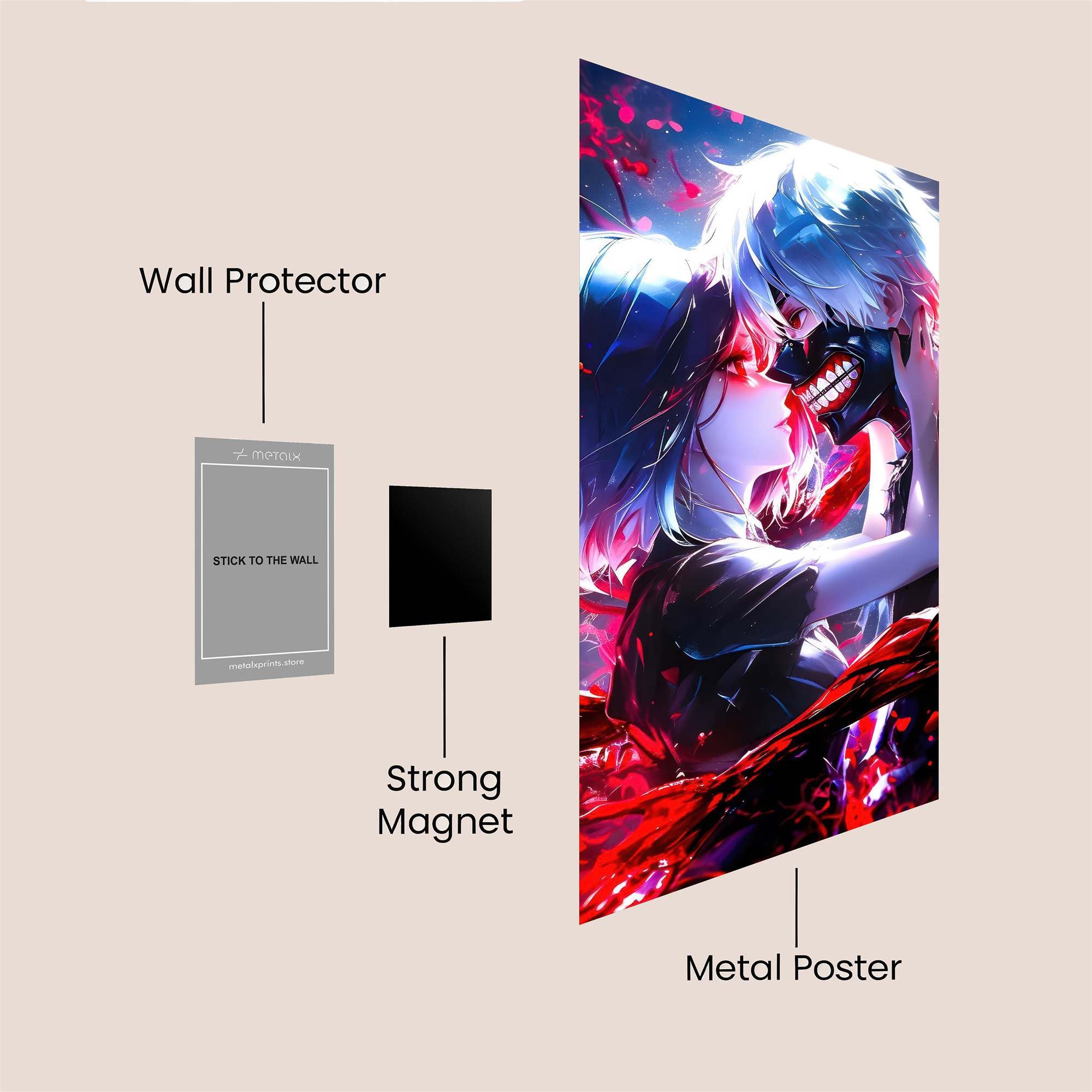 Tokyo Passion Safe Wall Magnetic / M