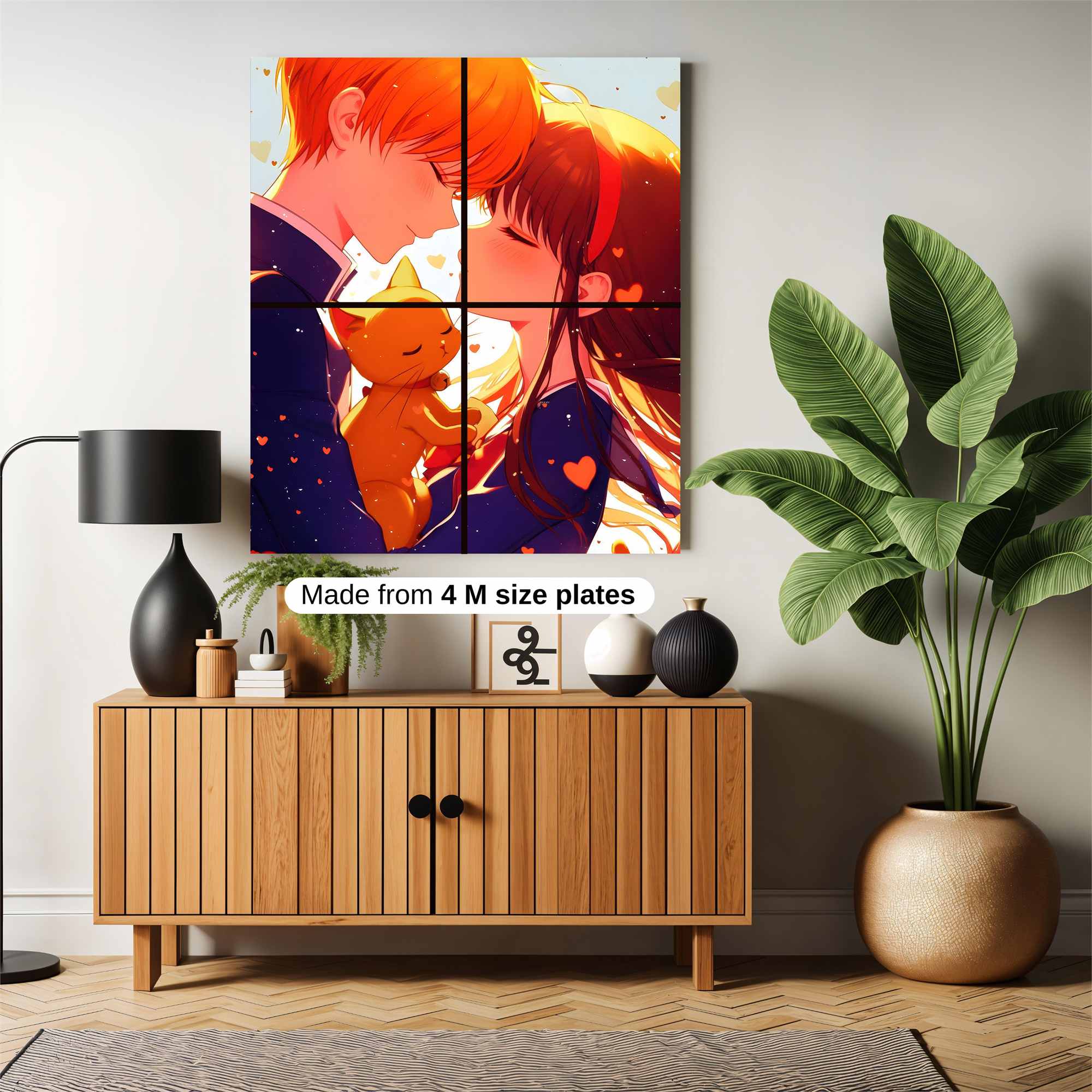 Sunset Serenade Safe Wall Magnetic / M