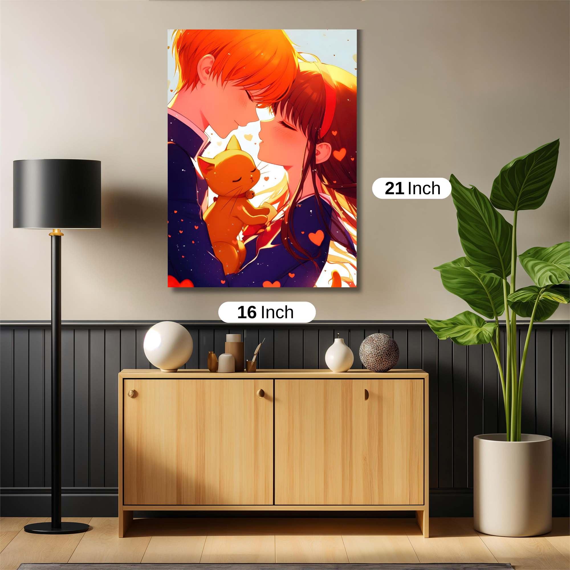 Sunset Serenade Safe Wall Magnetic / M