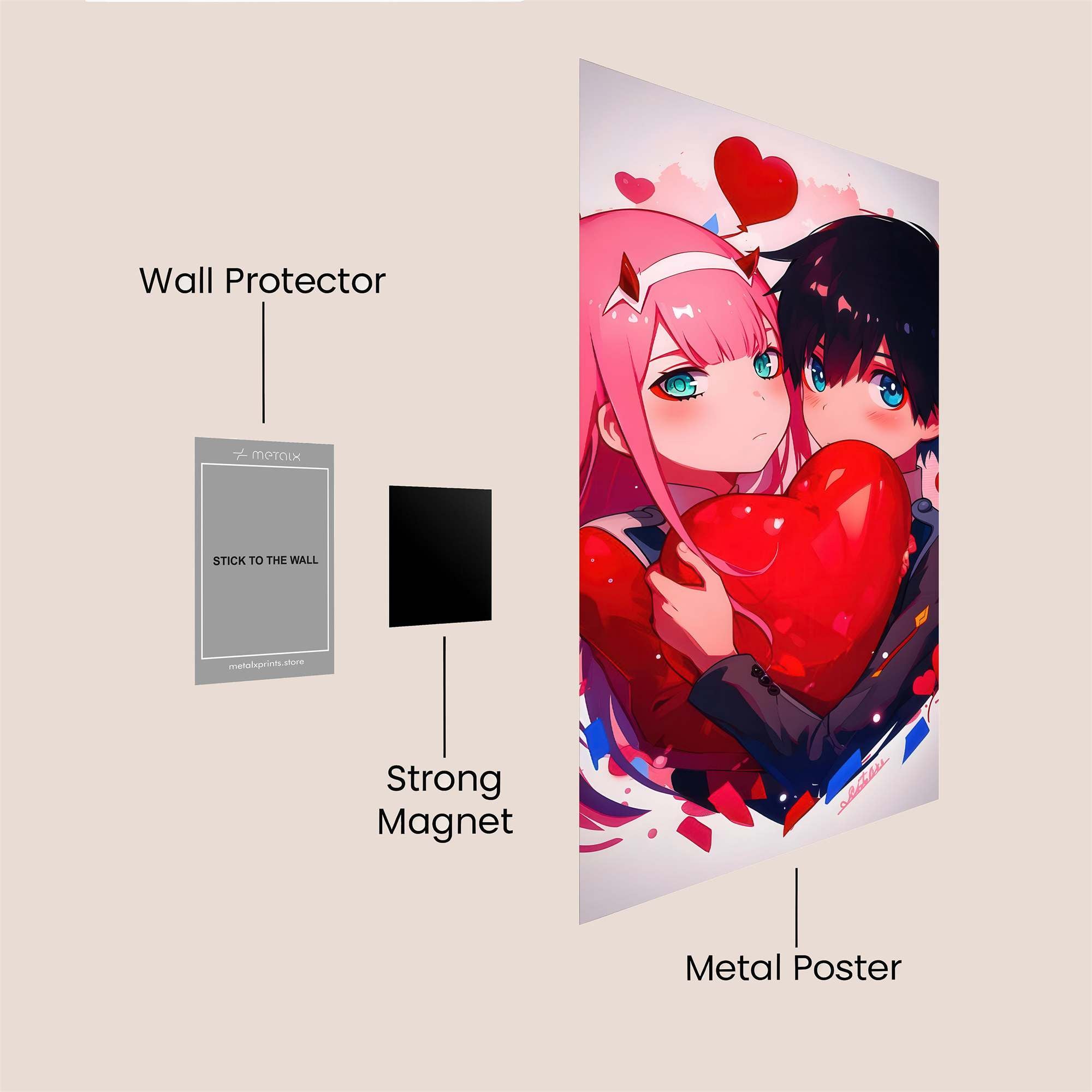 Zero Bliss Safe Wall Magnetic / M