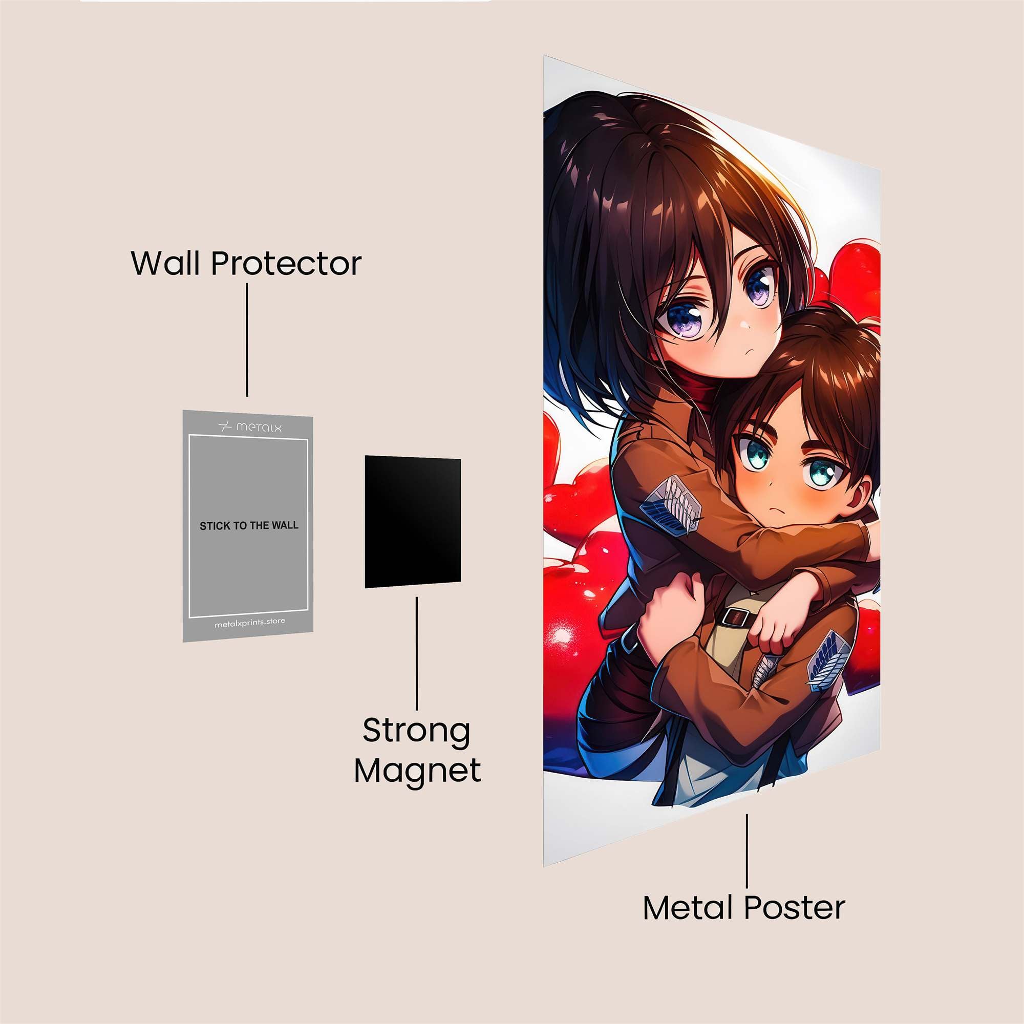 Mikasa Devotion Safe Wall Magnetic / M