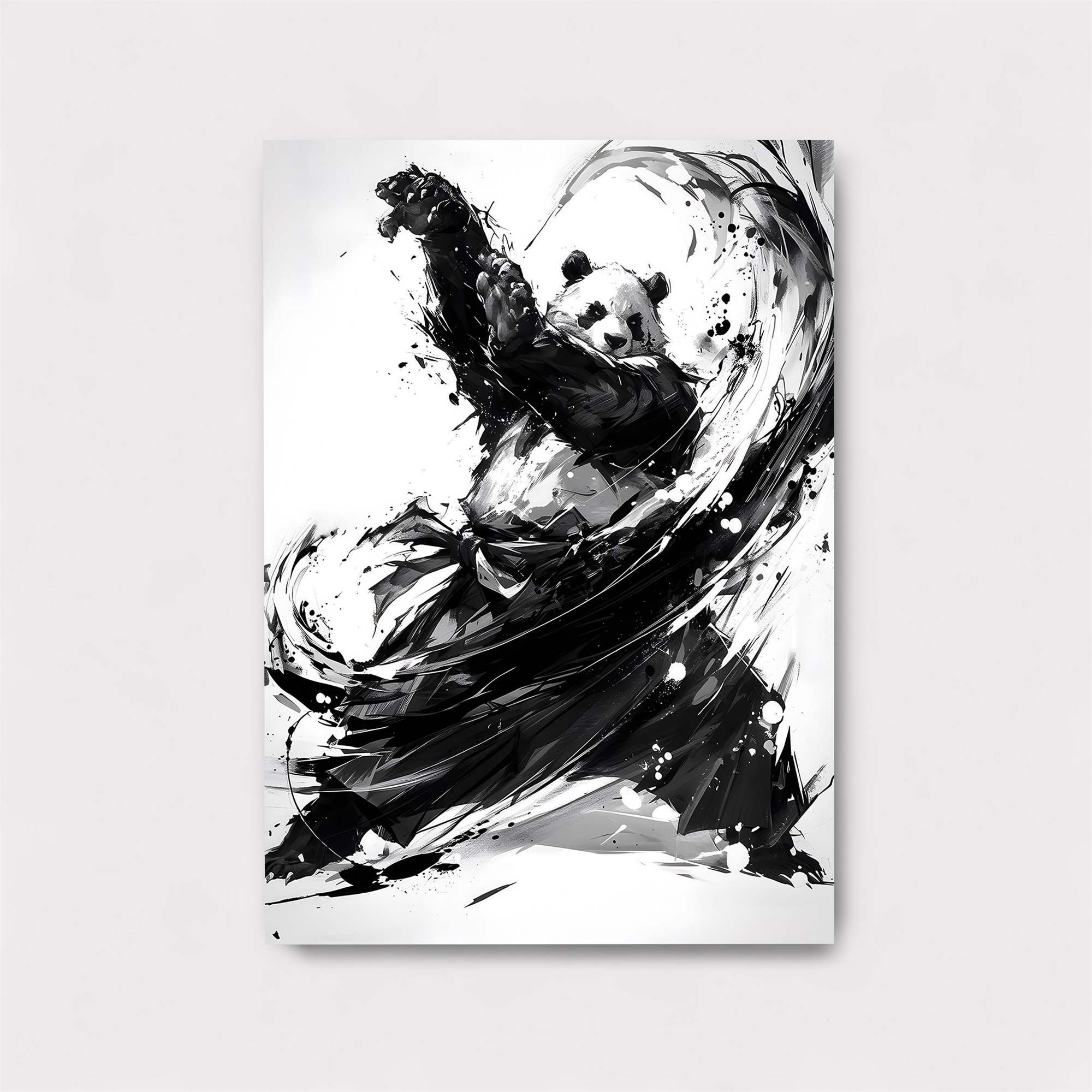 Panda Warrior Safe Wall Magnetic / M